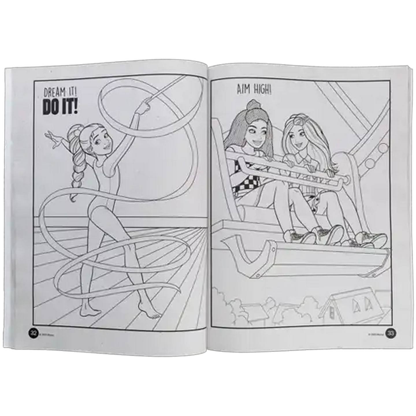 Image of Barbie Mega Colouring Book 120 Pages