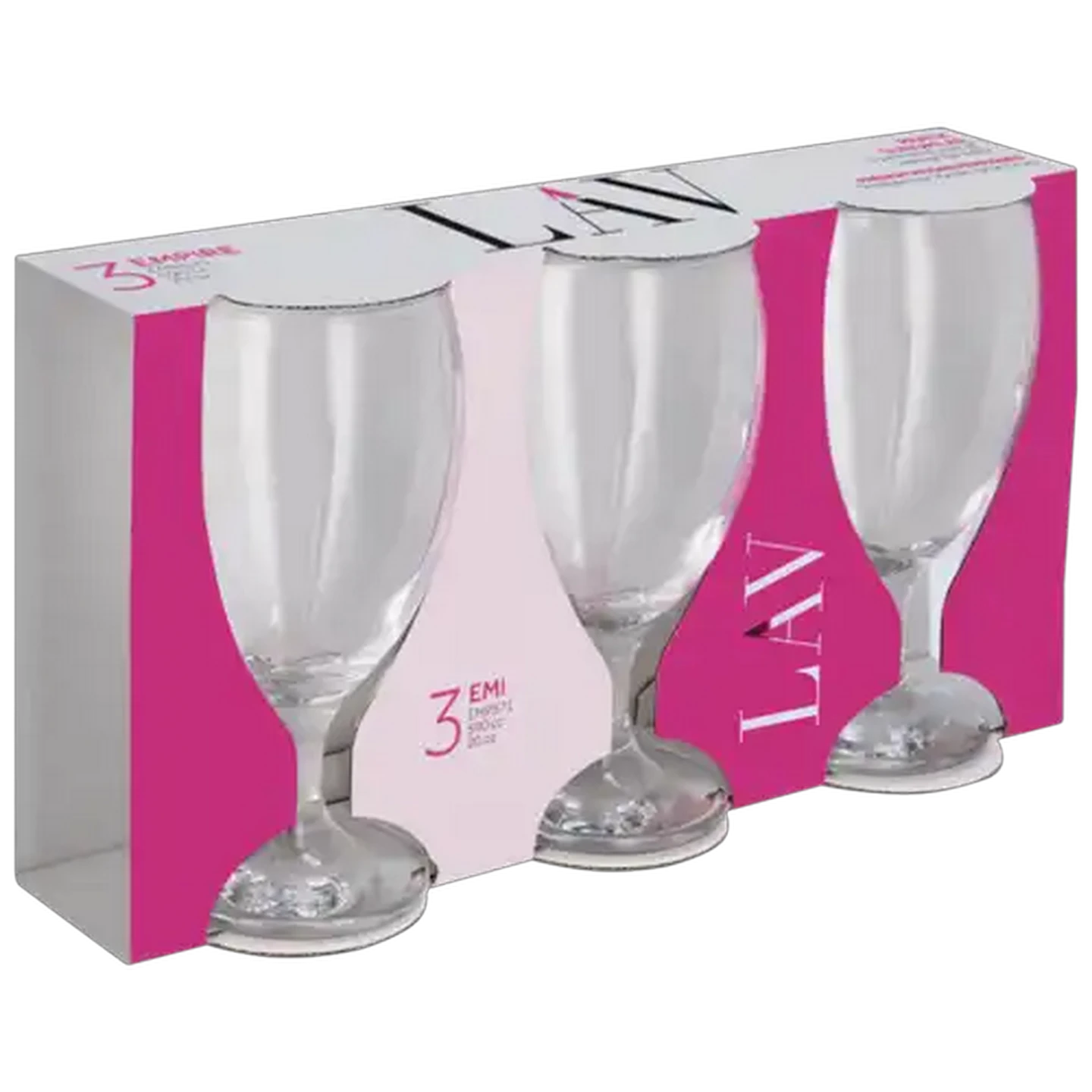 Image of LAV Empire Stemmed Beer Glasses 3-Piece