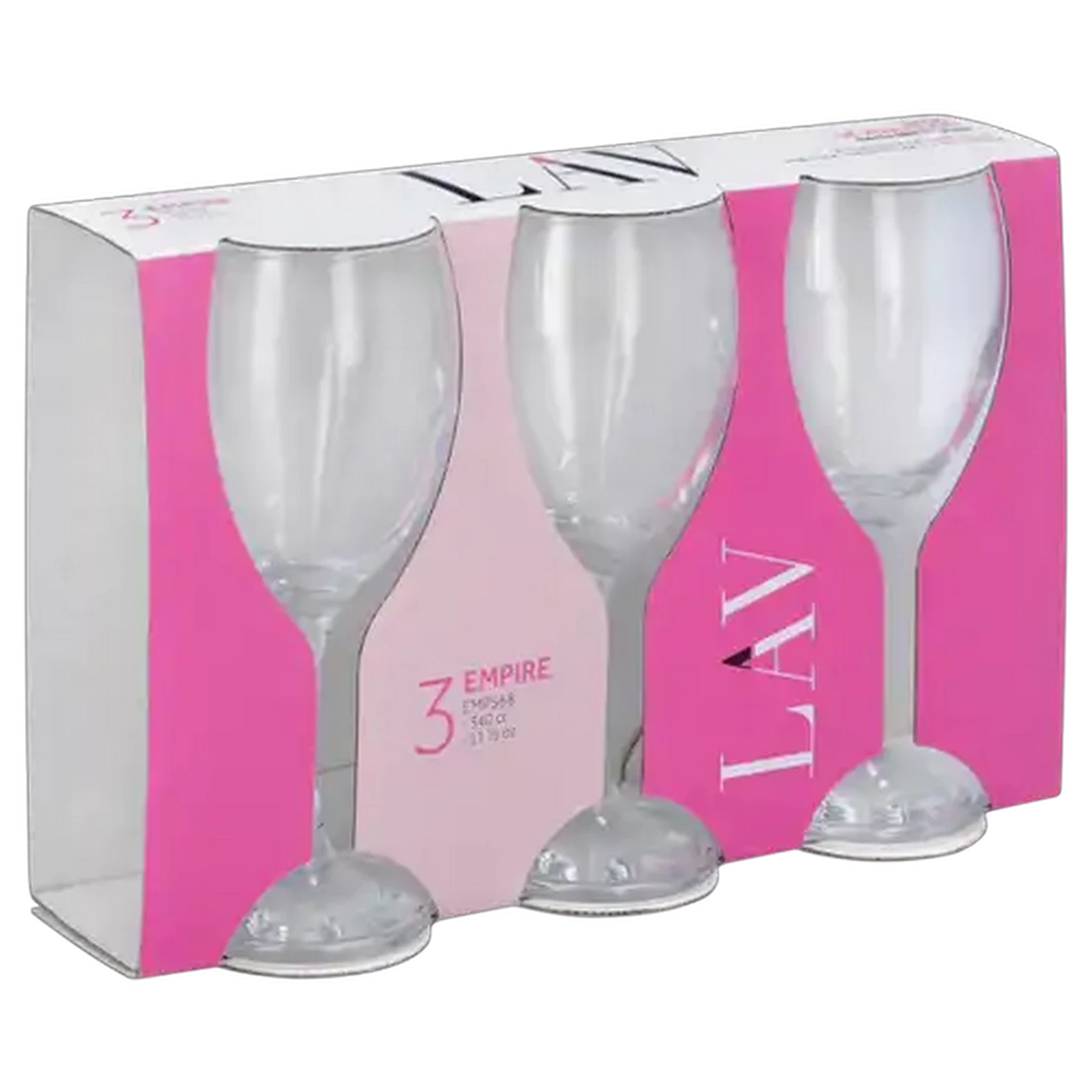 Image of LAV Empire Red Wine Glasses 3-Pack