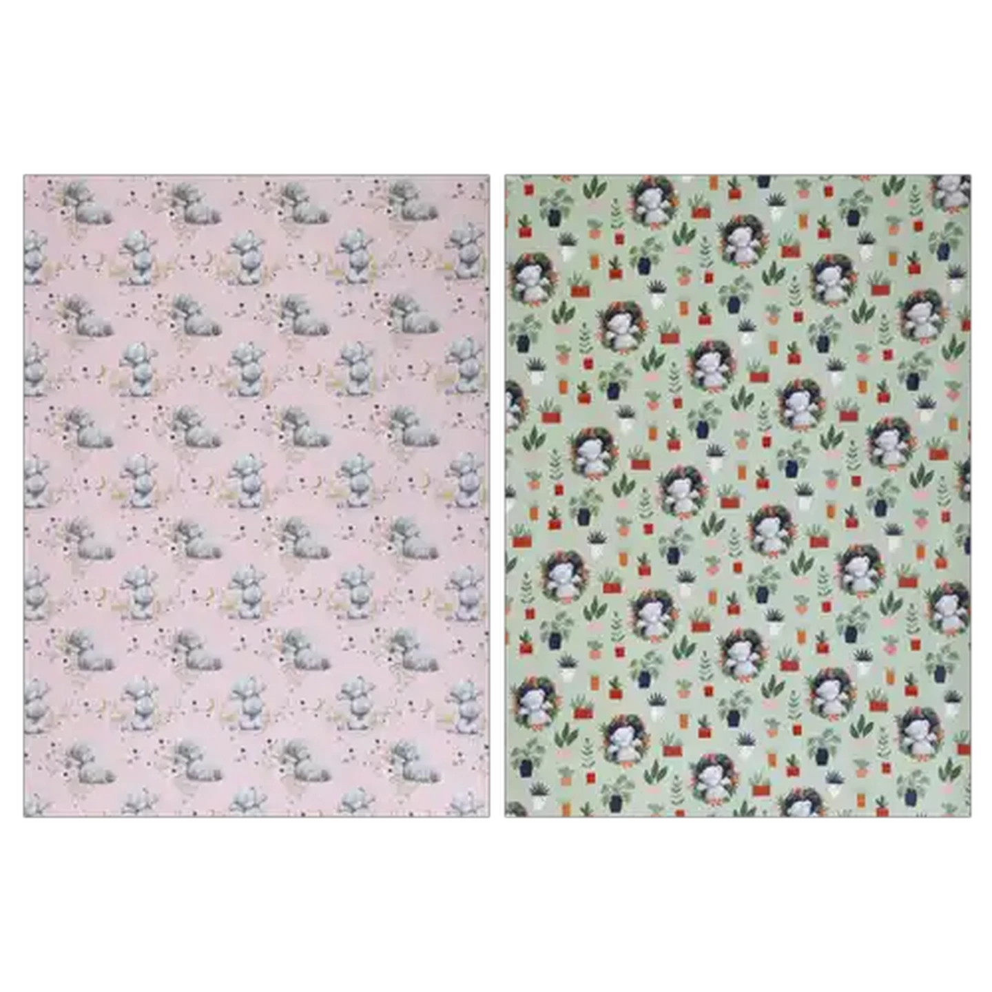 Image of Tatty Teddy Book Wrapping 1m x 70cm (Design May Vary)