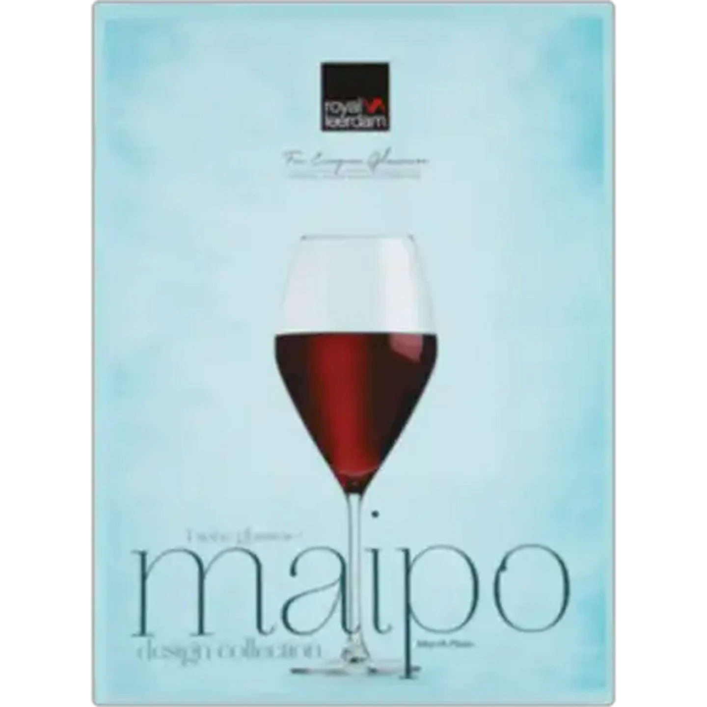 Image of Royal Leerdam Maipo Red Wine Glass 4 Piece Set