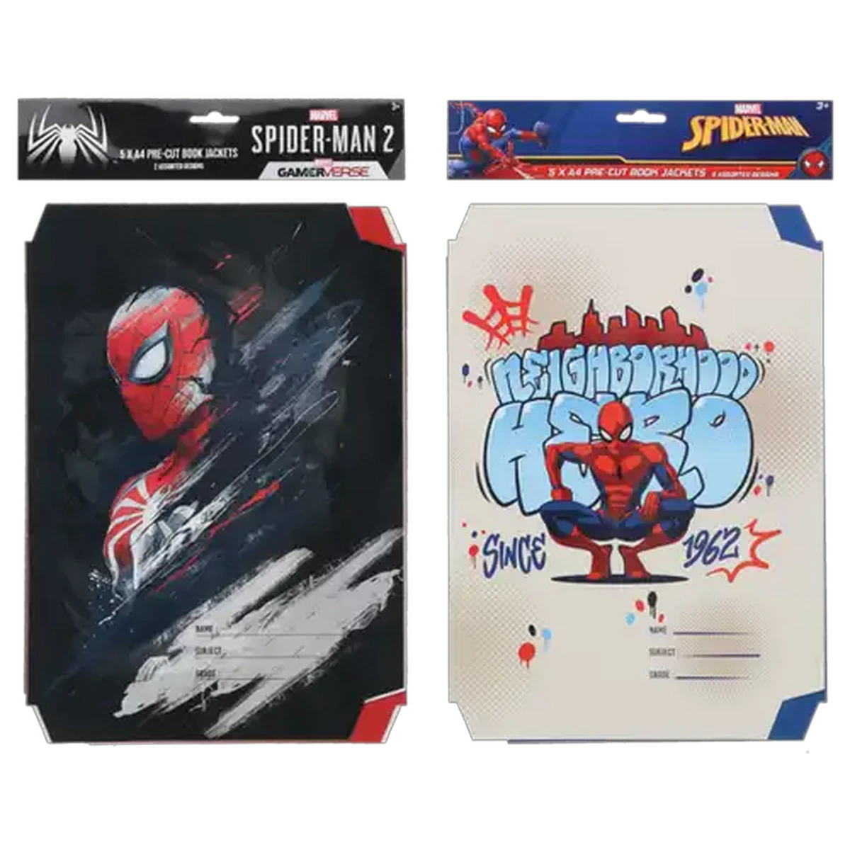 Checkers Sixty60 | Marvel Spider-Man A4 Book Jackets 5-Pack (Design May ...