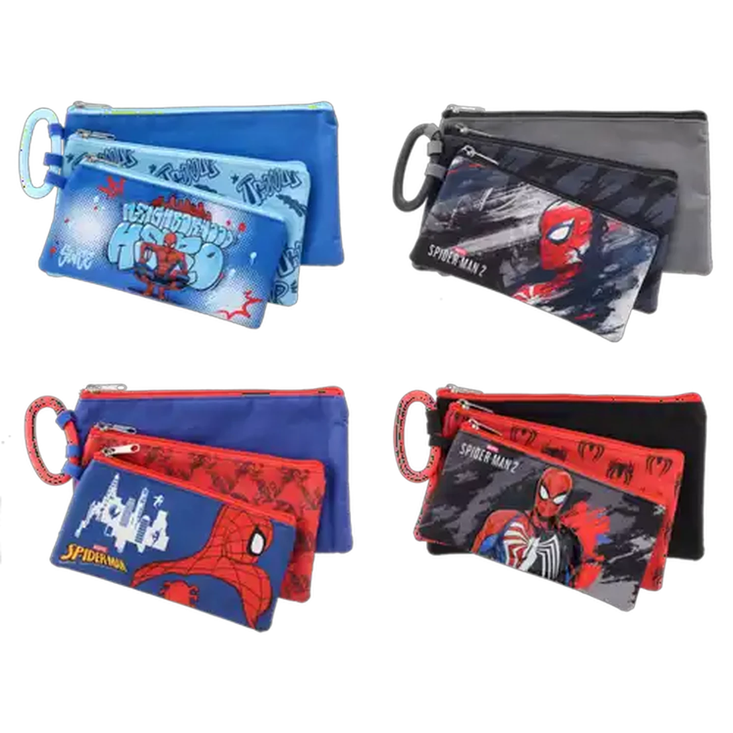 Checkers Sixty60 | Marvel Spider-Man Pencil Bag 3 Piece (Design