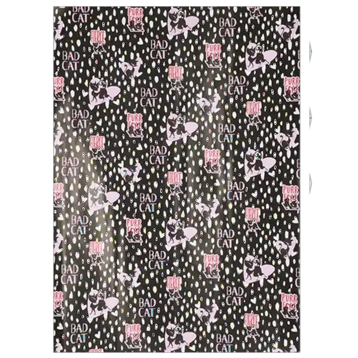 Image of Creative Stationery Bad Cat Book Wrapping (Design May Vary)