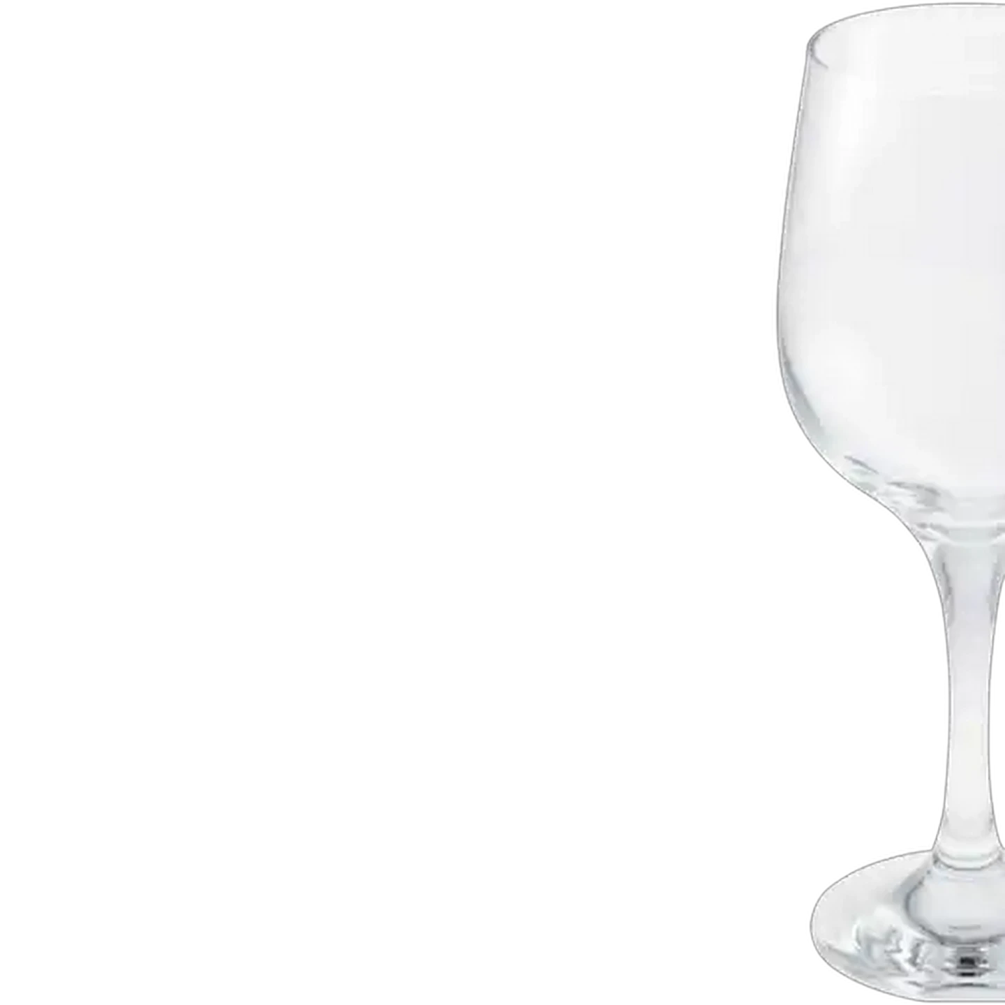 Image of LAV Fame Wine Goblet Glass 3 Piece Set