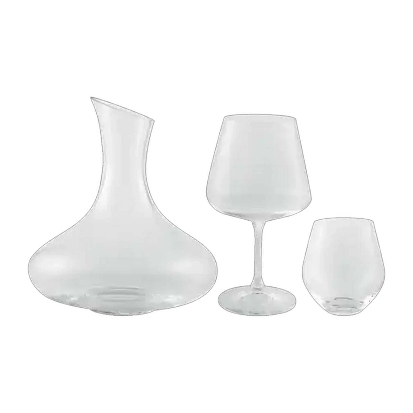 Image of Maison Forine Marta Crystal Decanter & Glass Set 9 Piece