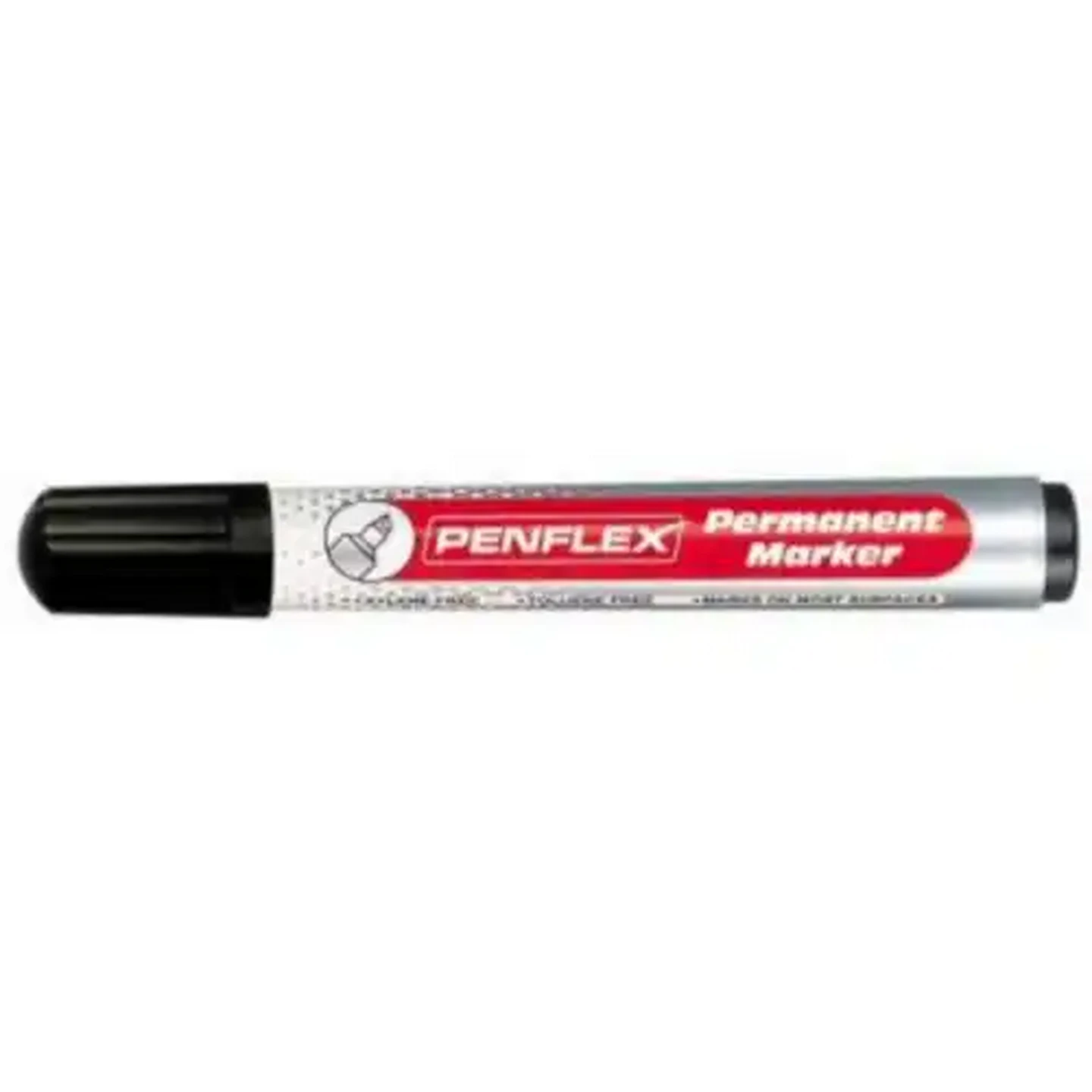 Image of Penflex PM15 Black Chisel Point Permanent Marker 2mm