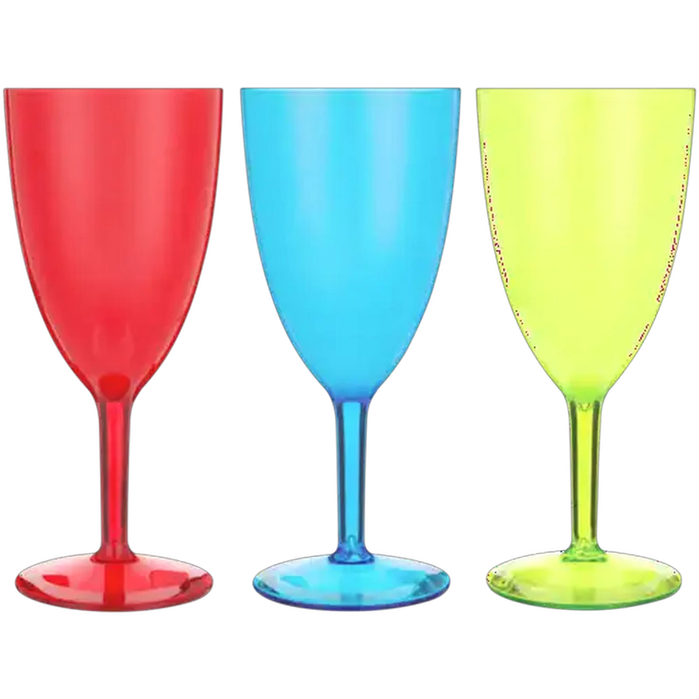 Image of 2 Tone Lime Goblet 350ml (Colour May Vary)
