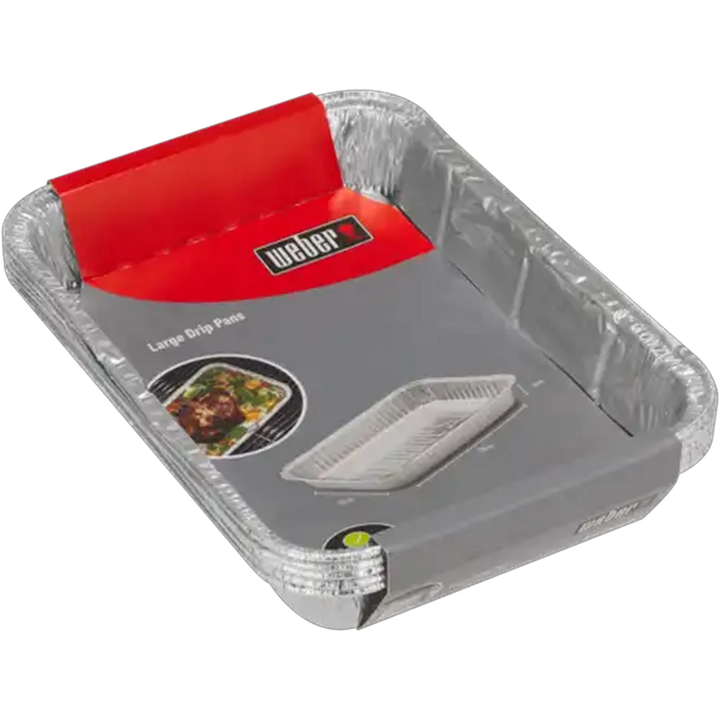 Image of Weber Drip Pans Large 5-Pack