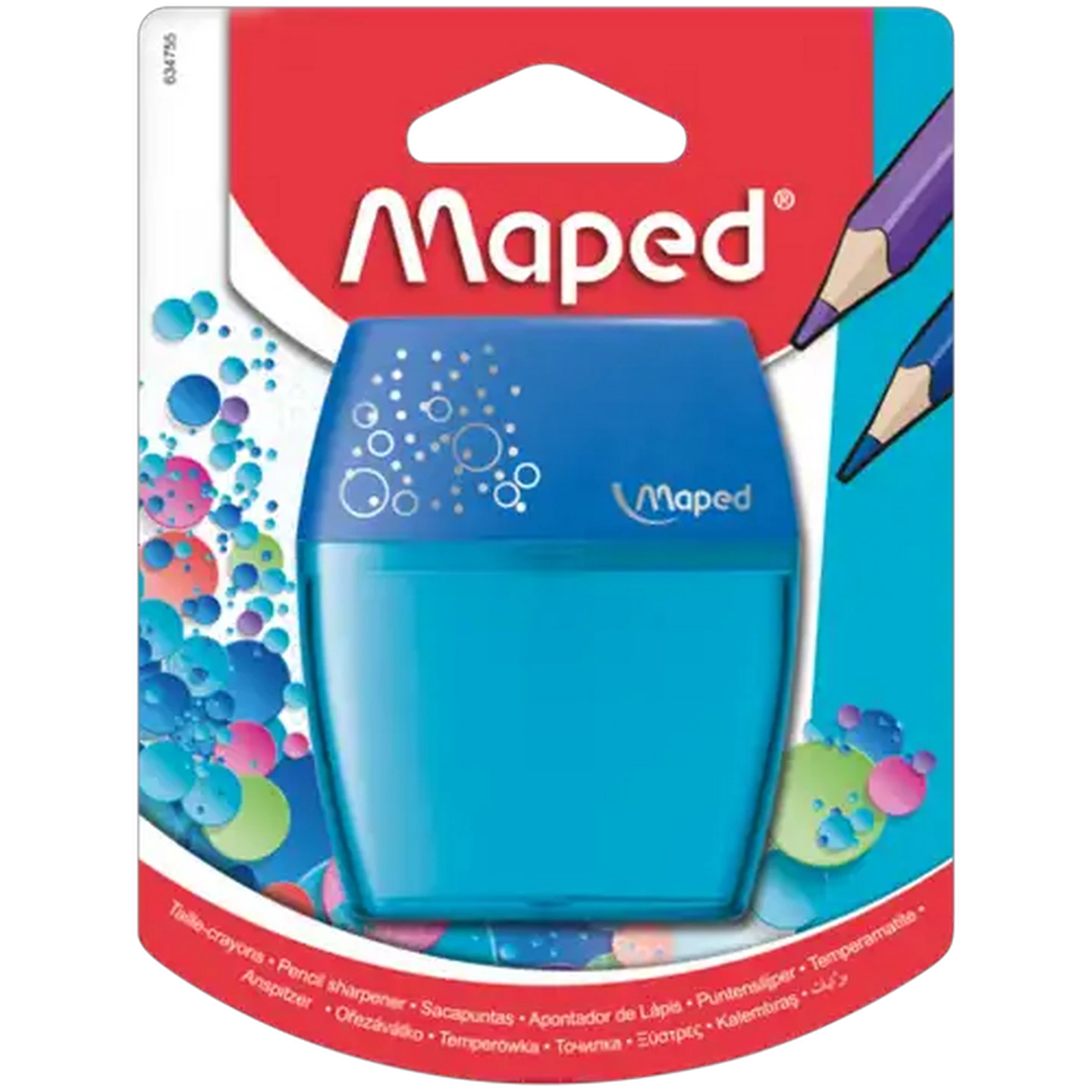 Image of Maped 2-Hole Shaker Sharpener (Colour May Vary)