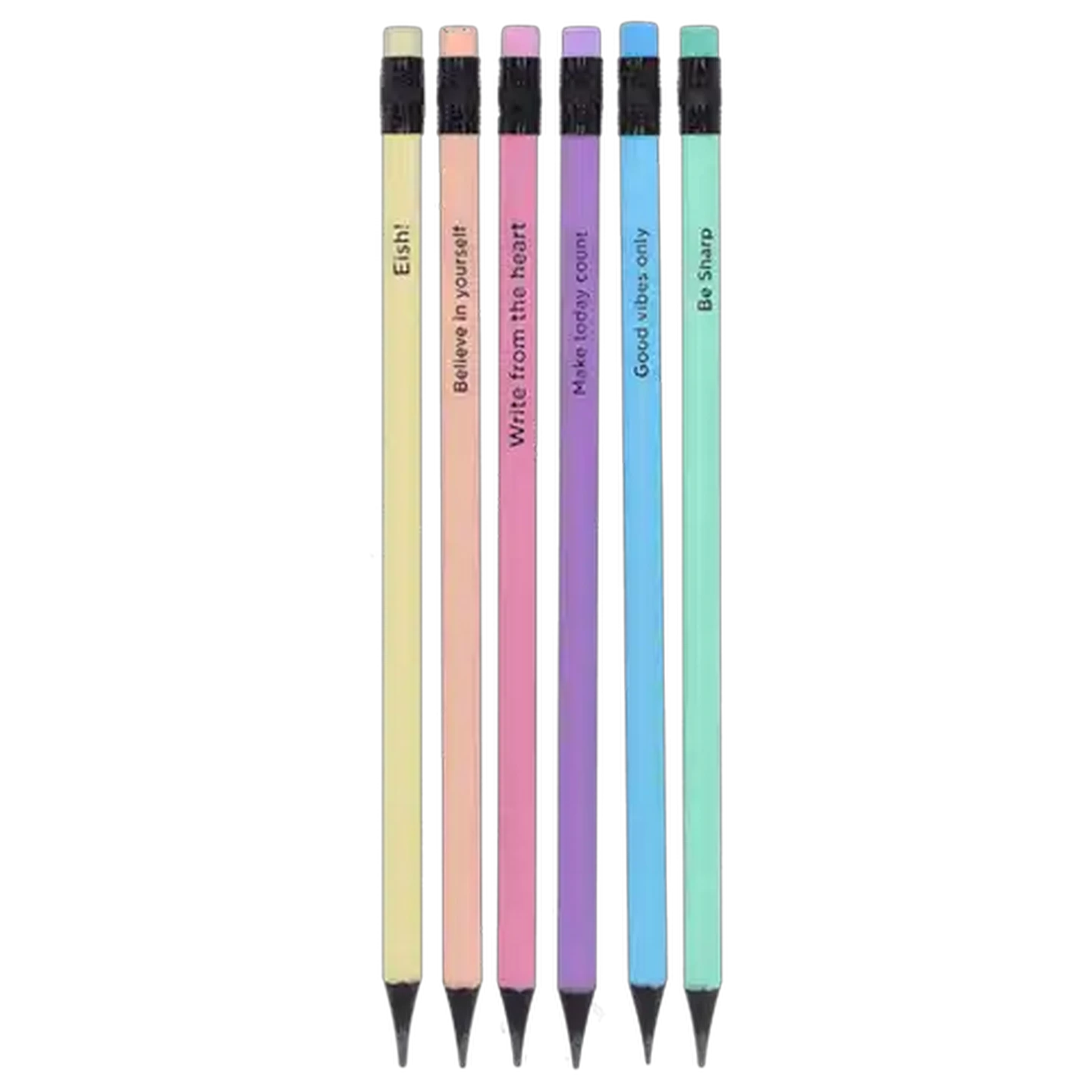 Image of Croxley HB Pastel Pencils 6-Pack