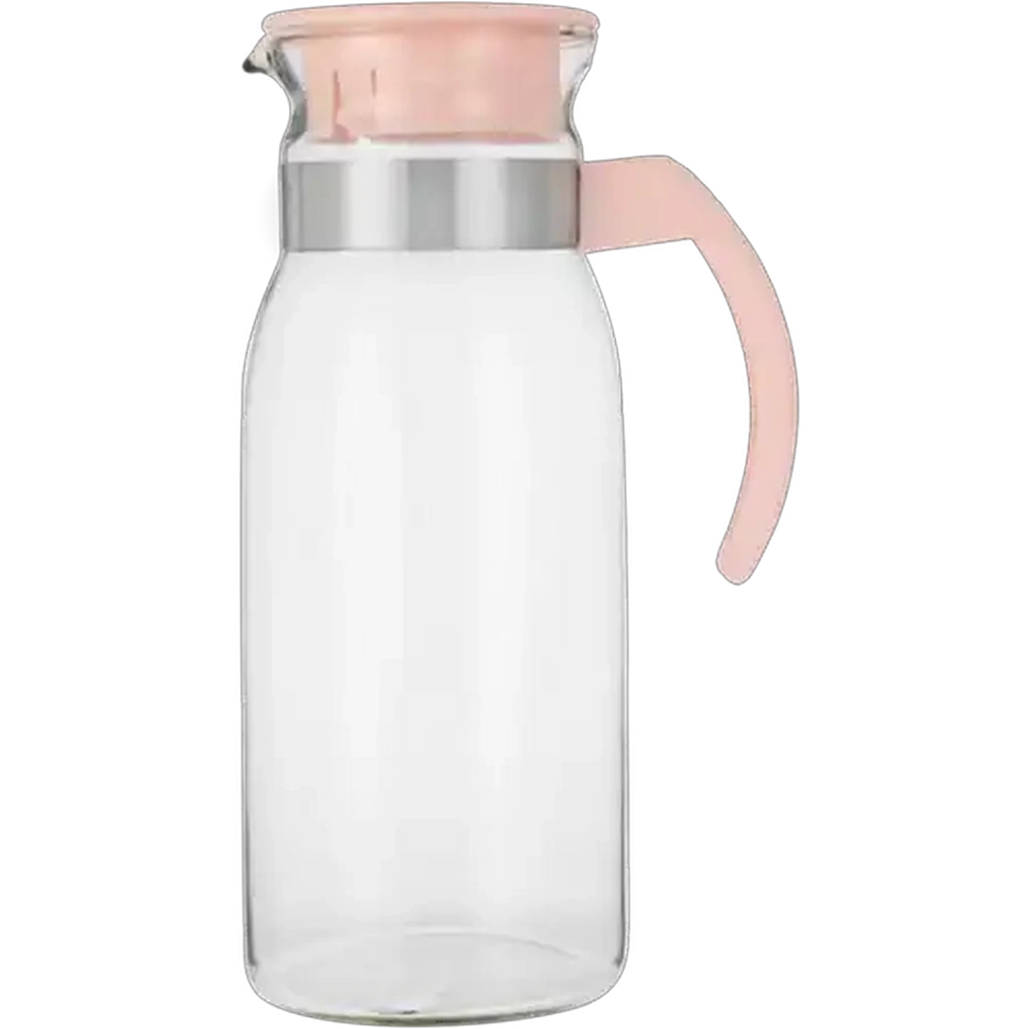 Image of Pastel Glass Jug 1L (Colour May Vary)