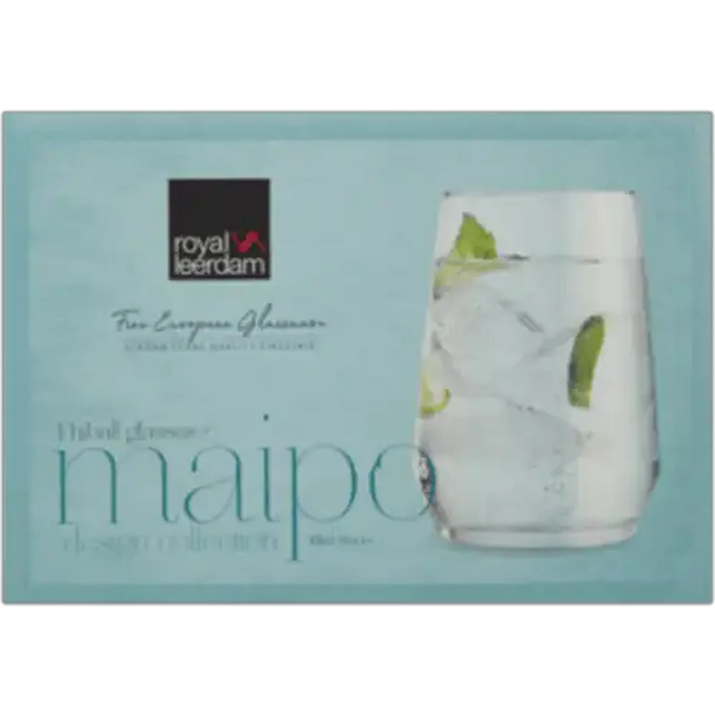 Image of Royal Leerdam Maipo Hi Ball Glass 4 Piece Set