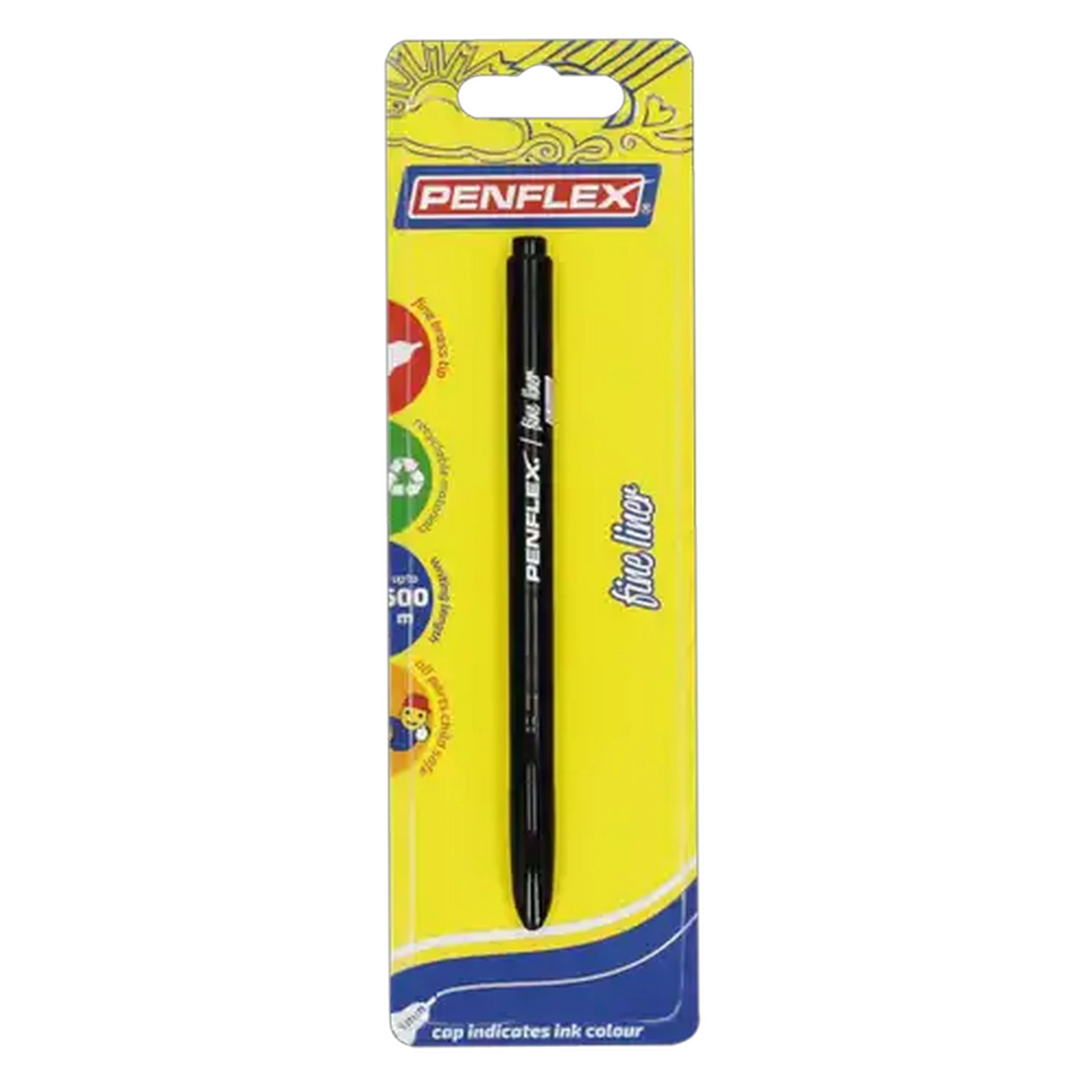 Image of Penflex Black Fineliner 0.5mm
