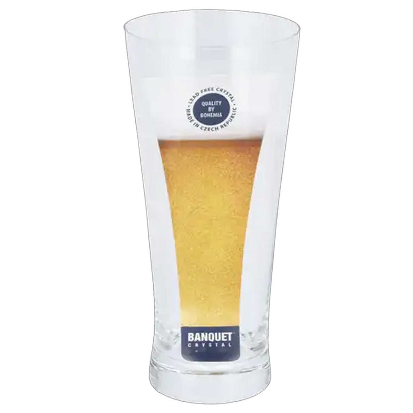 Image of Bohemia Lead-Free Beer Glass 540ml