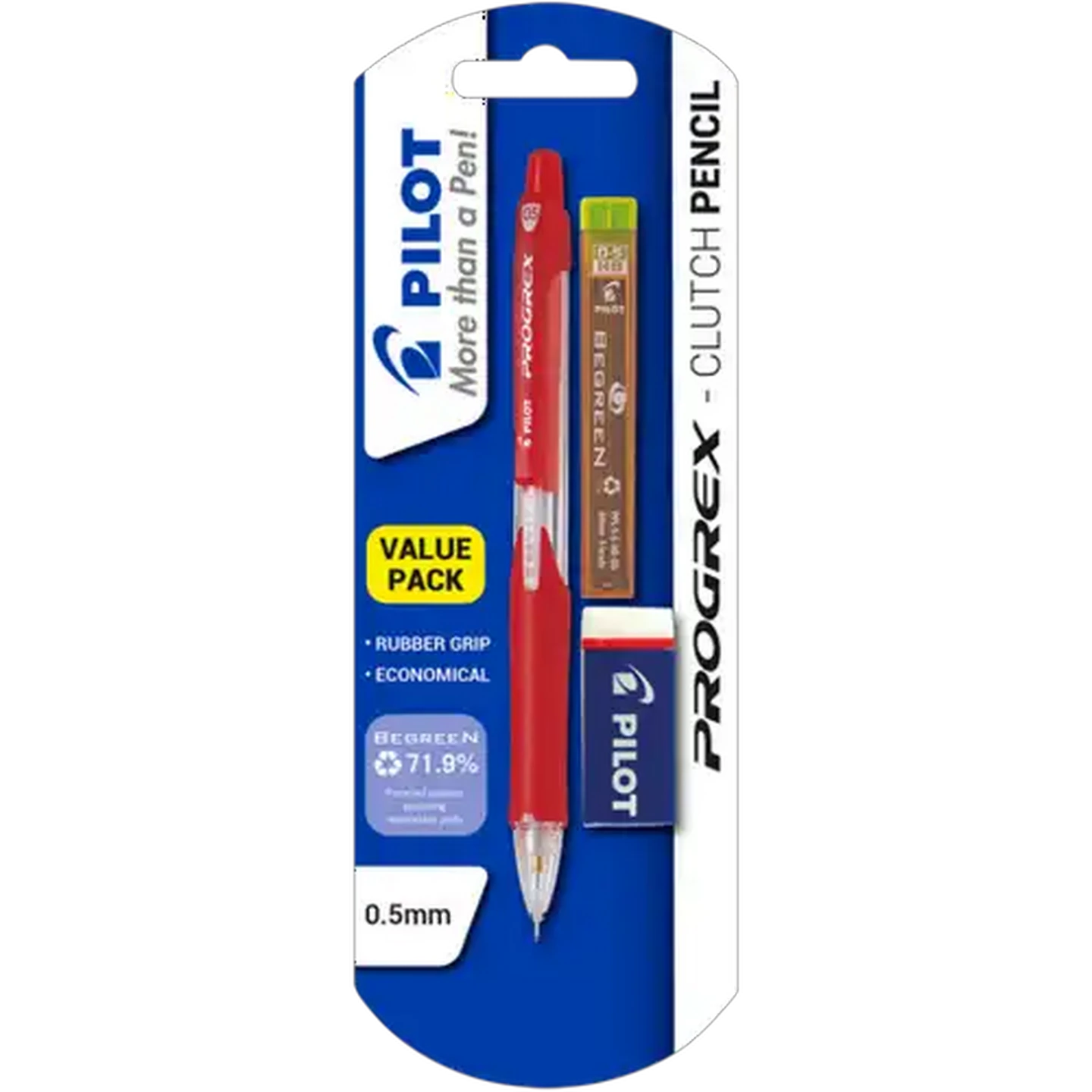 Image of Pilot Progrex Clutch Pencil Value Pack 0.5mm