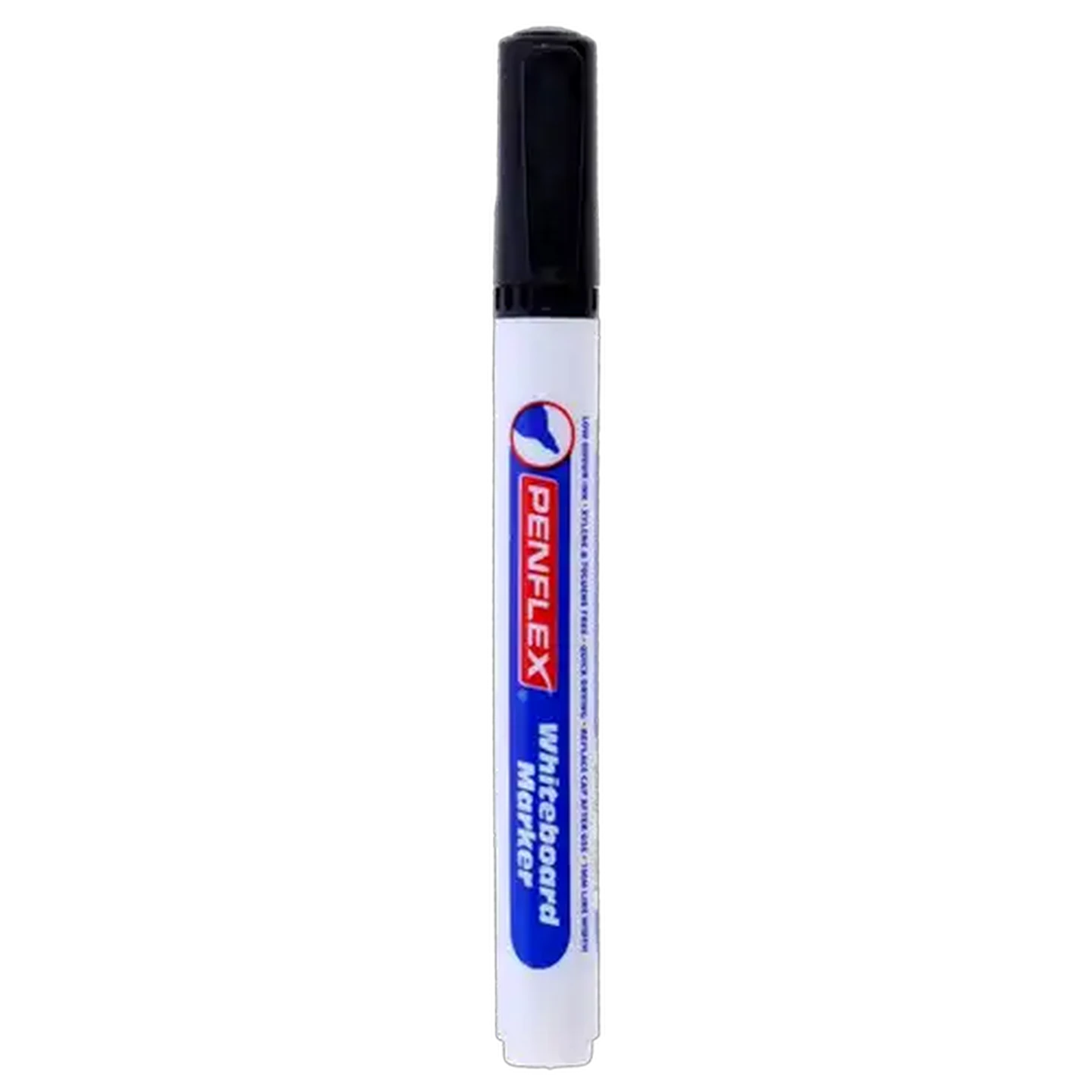 Image of Penflex Black Fine Tip Whiteboard Marker 1mm