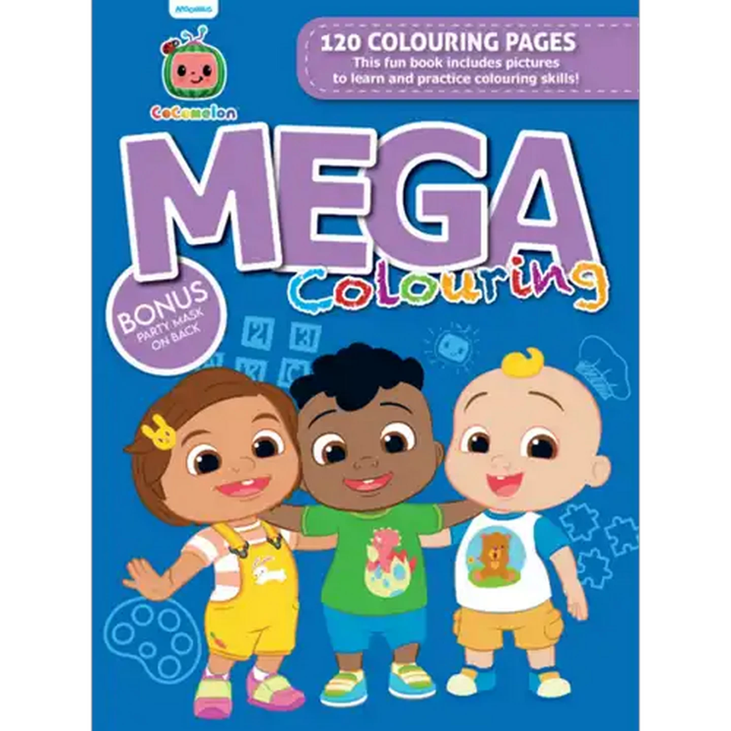 Image of Cocomelon Mega Colouring & Activity Book 120 Pages