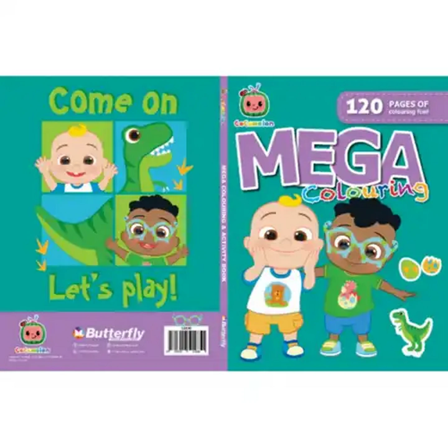Image of Cocomelon Mega Colouring & Activity Book 120 Pages