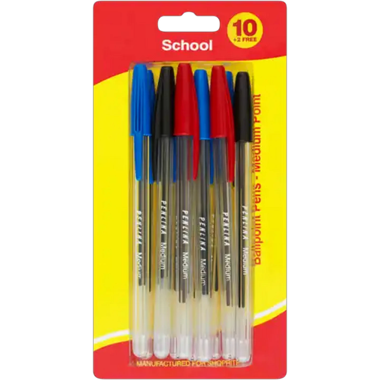Image of PENLINA Assorted Medium Ballpoint Pen 12-Pack