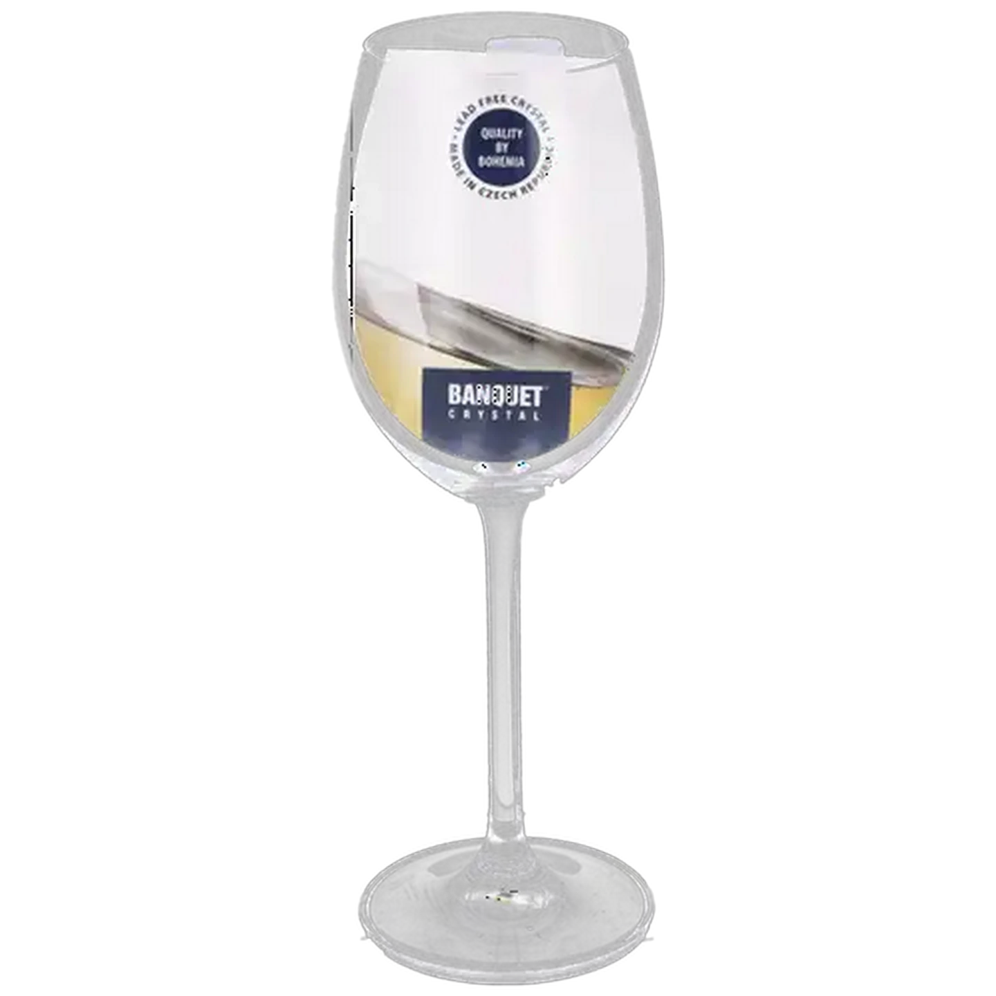 Image of Bohemia Lead-Free White Stemmed Glass 350ml
