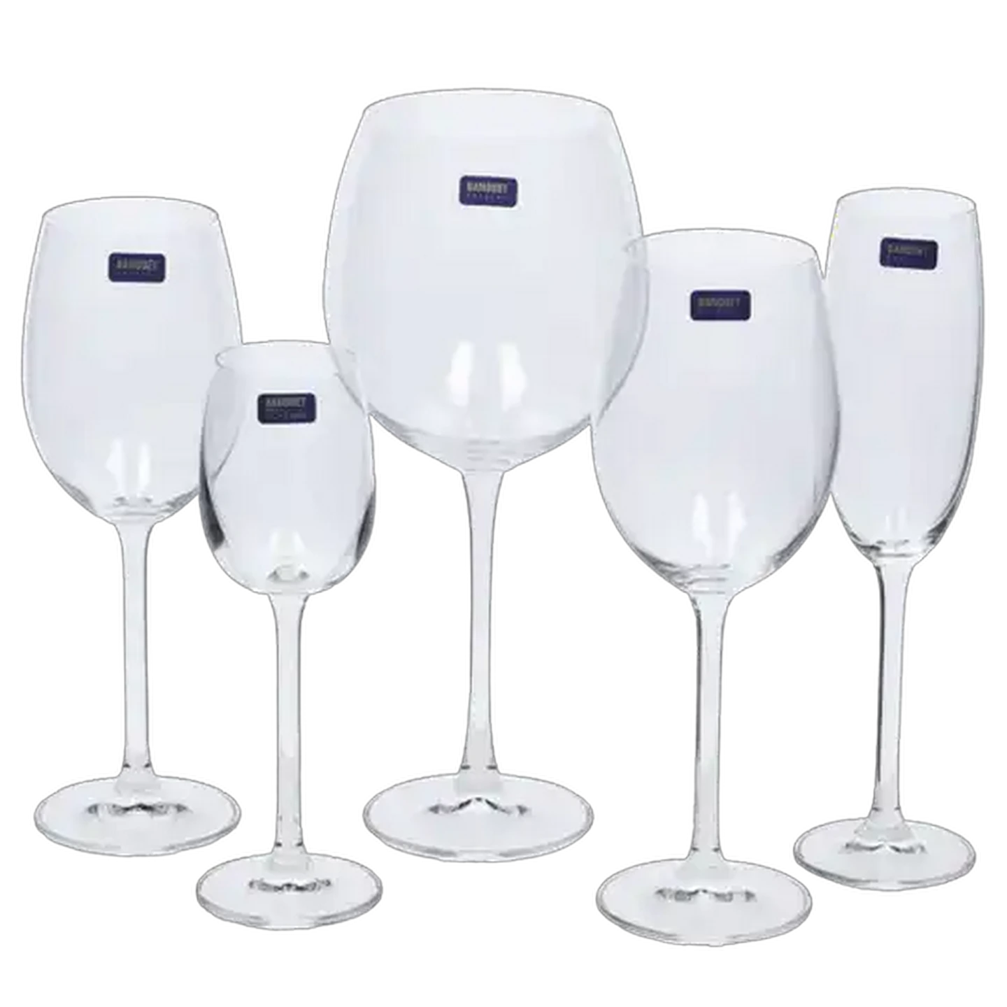 Image of Bohemia Lead-Free White Stemmed Glass 350ml