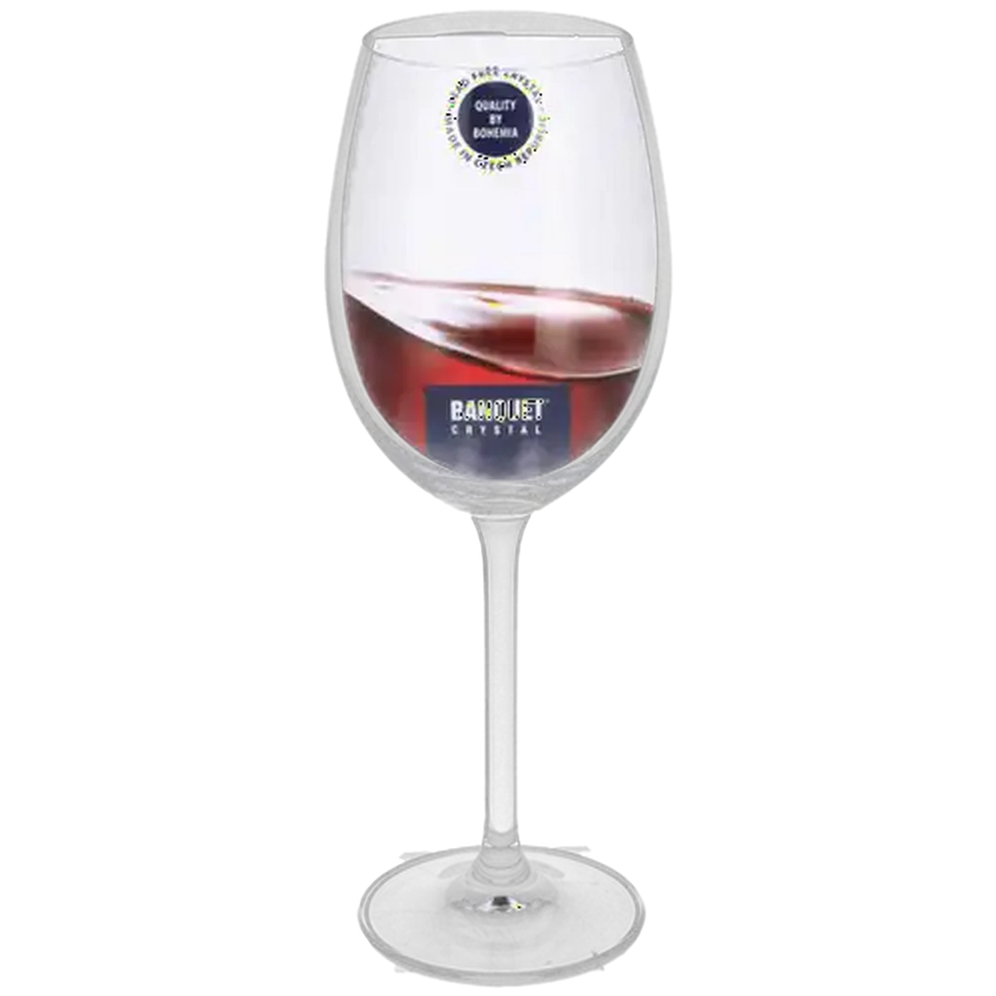 Image of Bohemia Lead-Free Stemmed Red Wine Glass 450ml