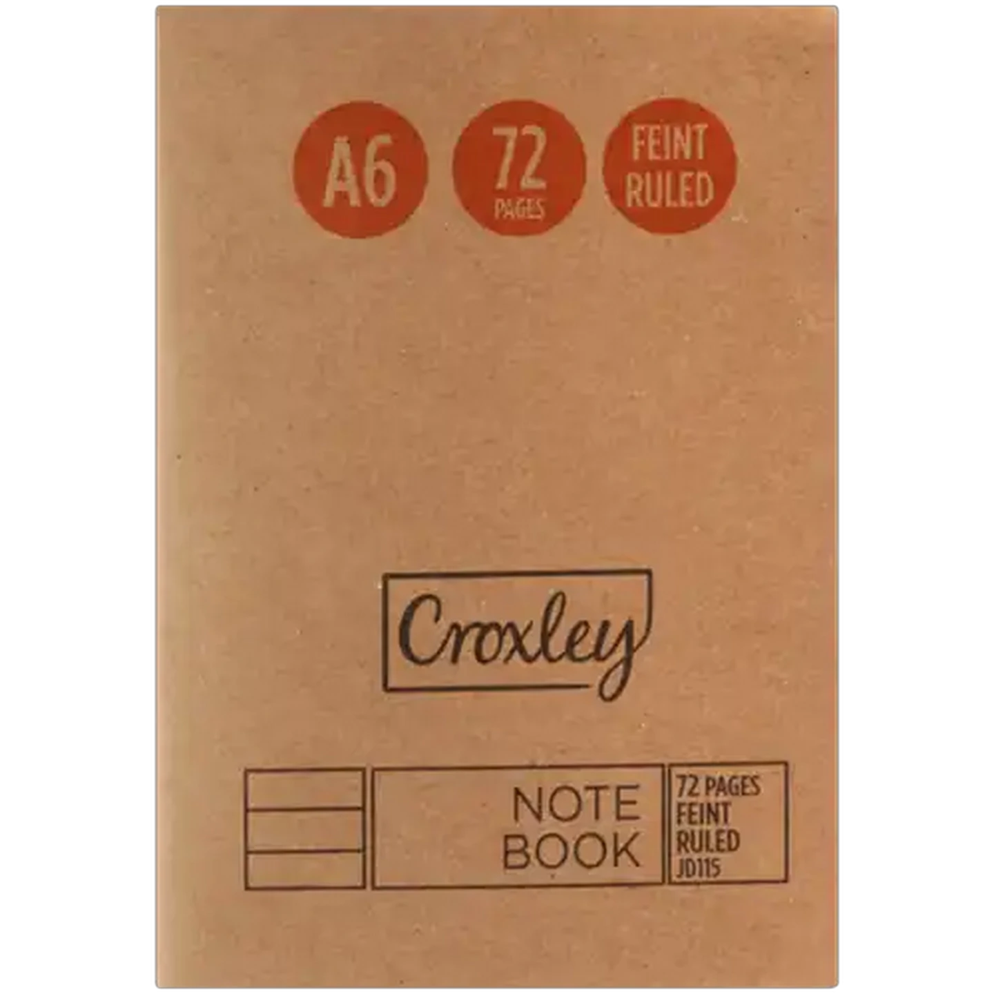 Image of Croxley A6 Soft Note Book 72 Pages