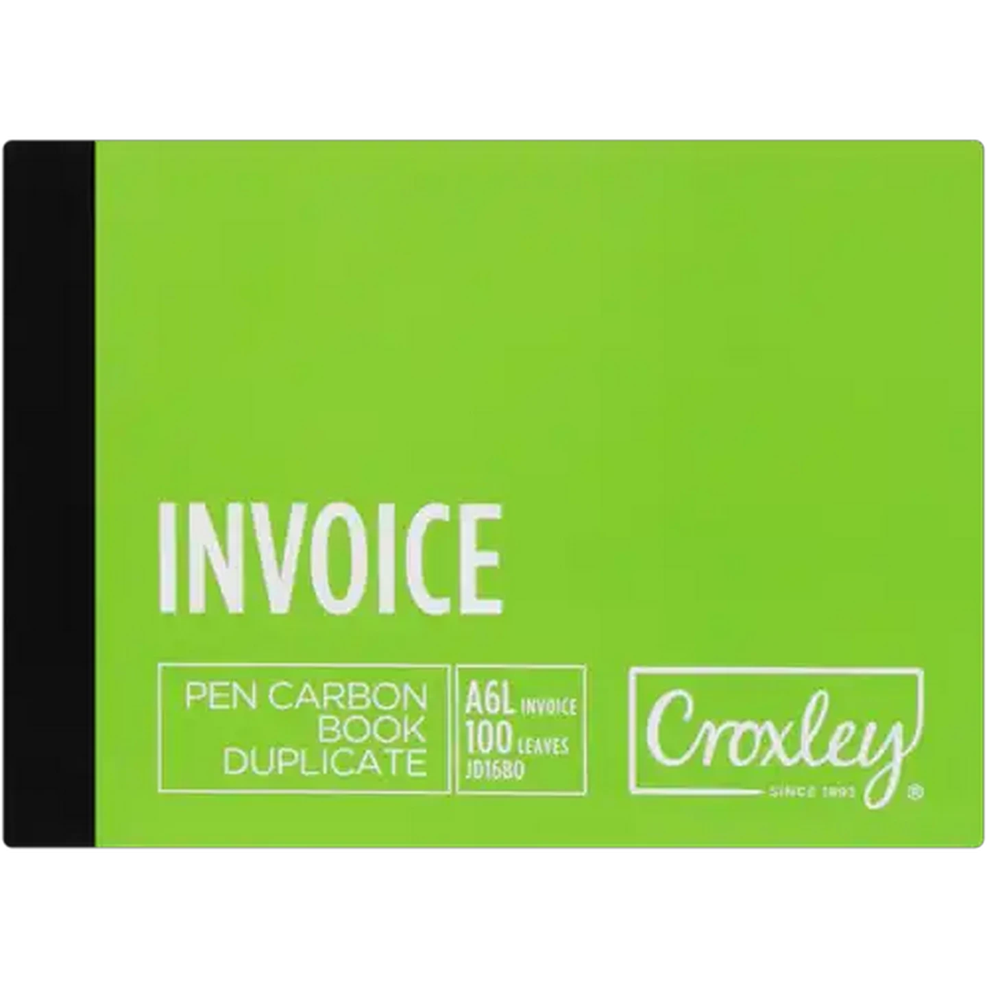 Image of Croxley A6 JF16BO Pen Carbon Invoice Book 100 Leaves