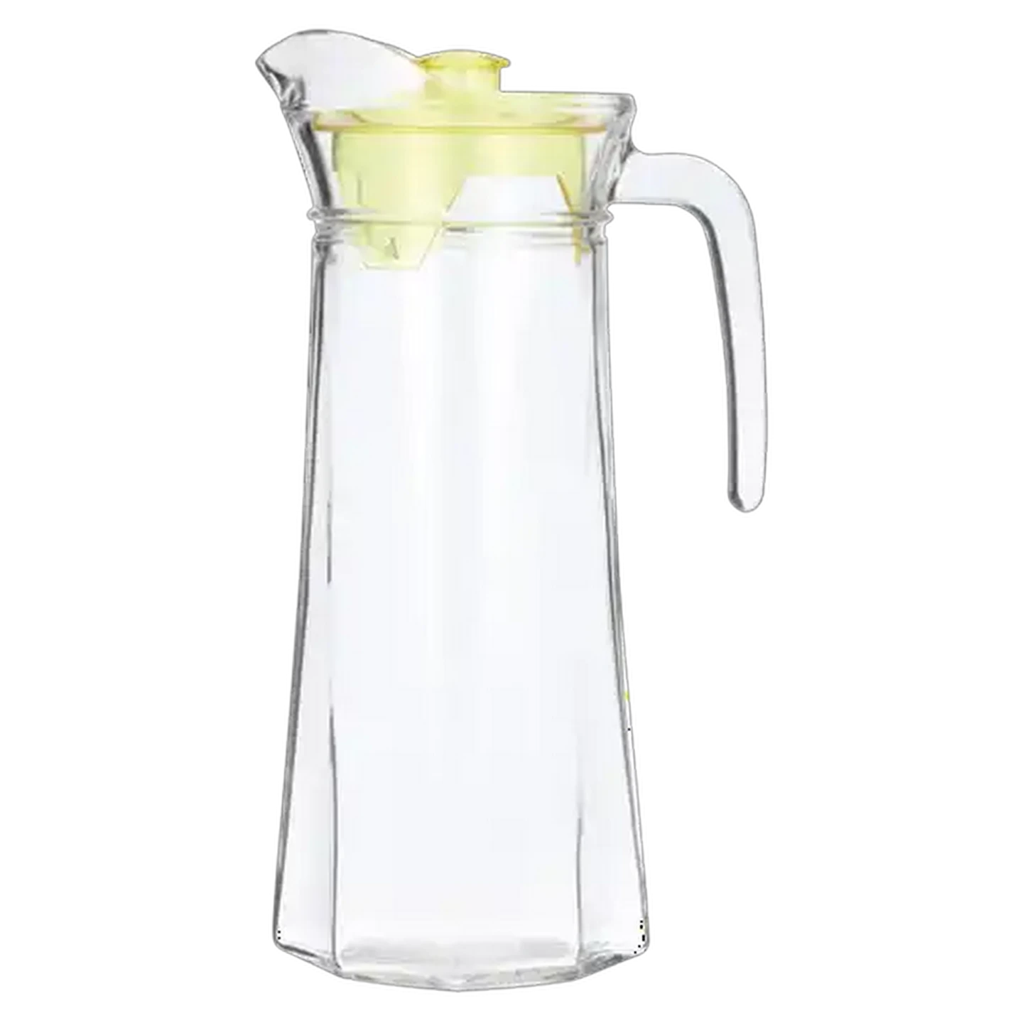 Image of Saturne Glass Jug With Lid 1.3L