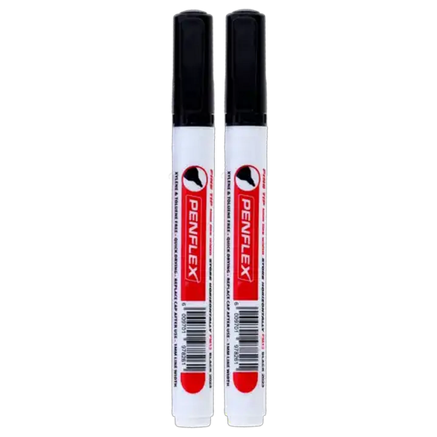Image of Penflex Black Fine Marker 2-Pack 1mm