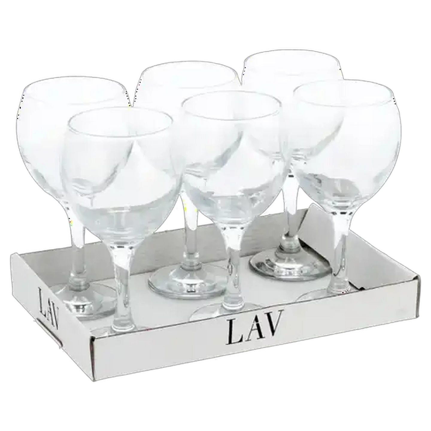 Image of LAV Stemmed Flute Glasses 6-Pack