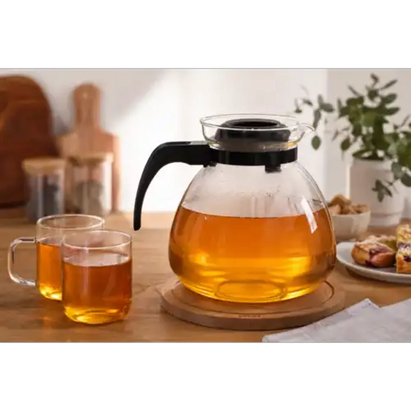 Image of Simax Glass Teapot 2.3L