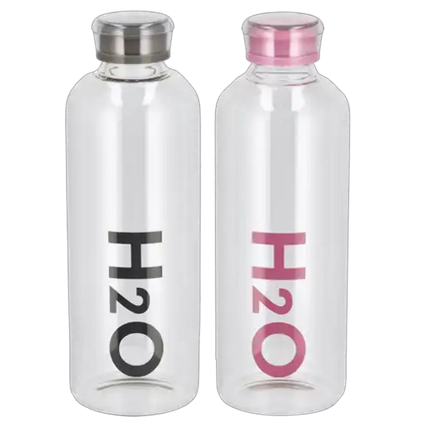 Image of H2O Glass Water Bottle 1L