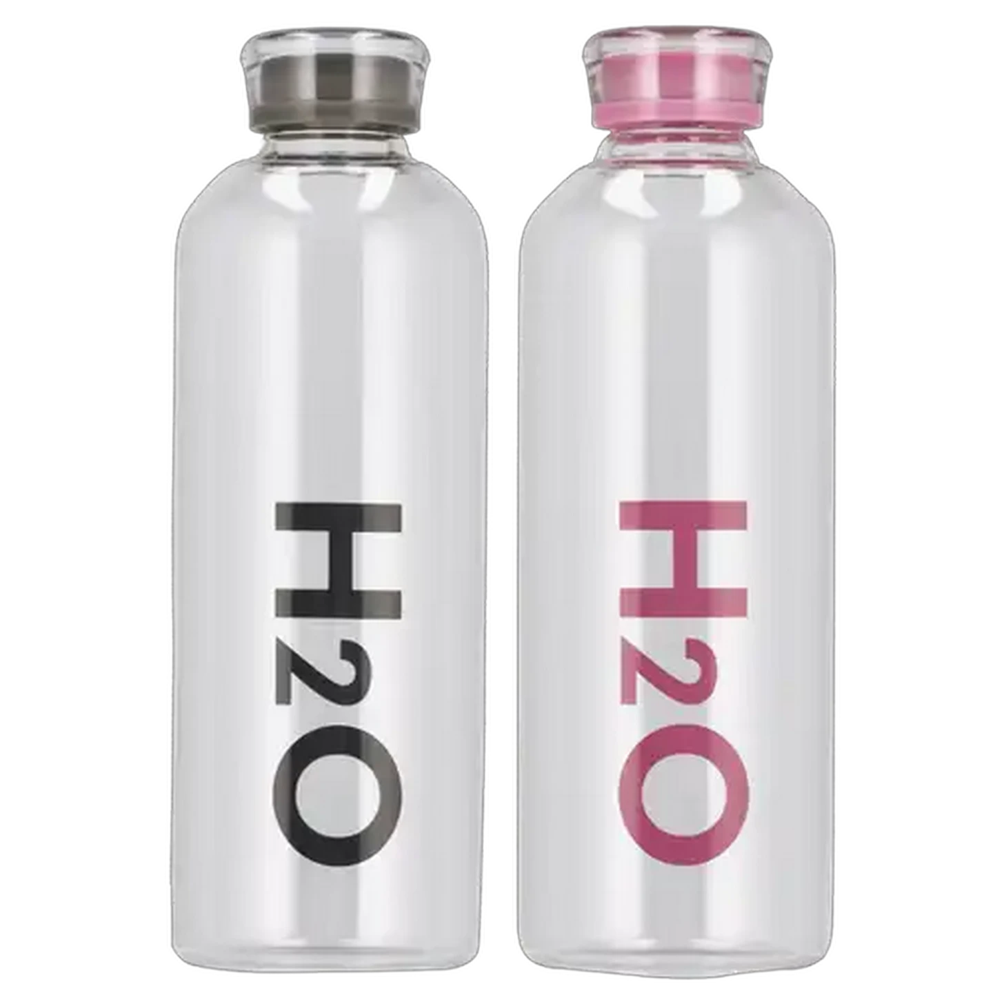 Image of H2O Glass Water Bottle 1L