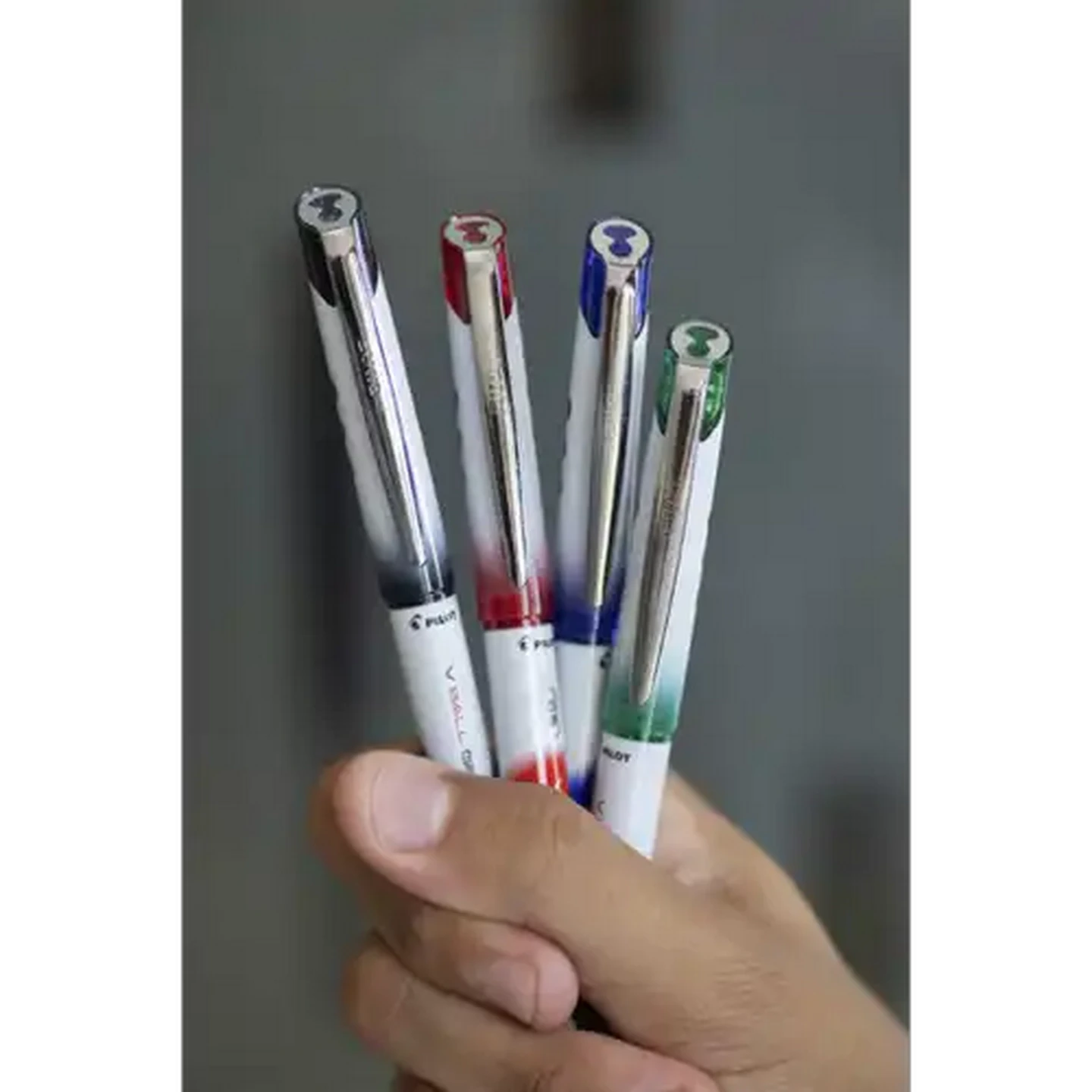 Image of Pilot Black V-Ball Grip Pen 0.7mm