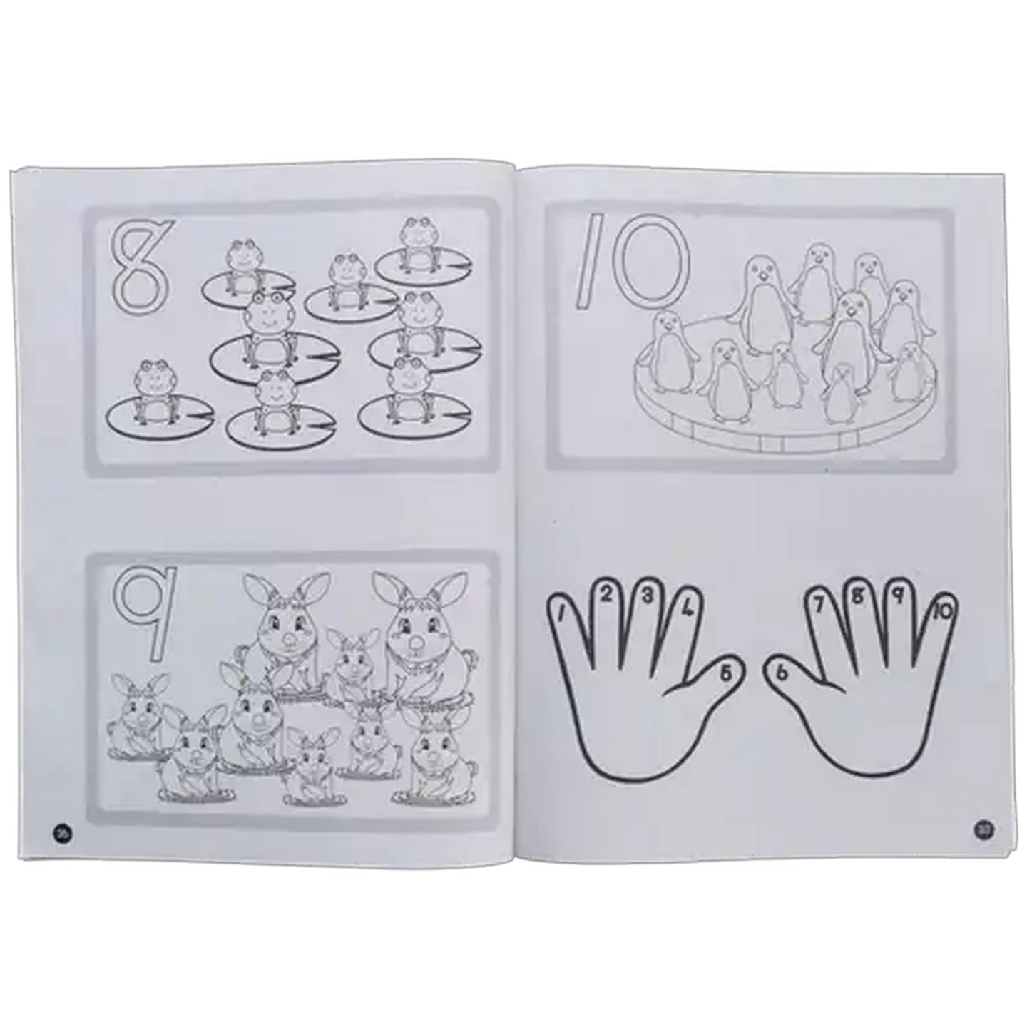 Image of Butterfly Smart Numbers Colouring Book 96 Pages