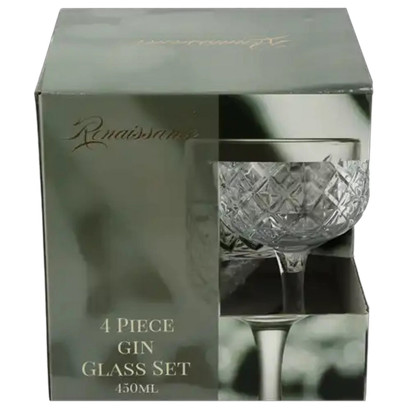 Image of Renaissance Collection Gin Glasses 450ml 4-Pack