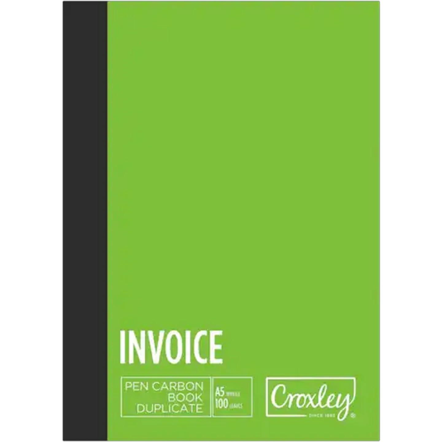 Image of Croxley A5 Pen Carbon Invoice Book 100 Leaves