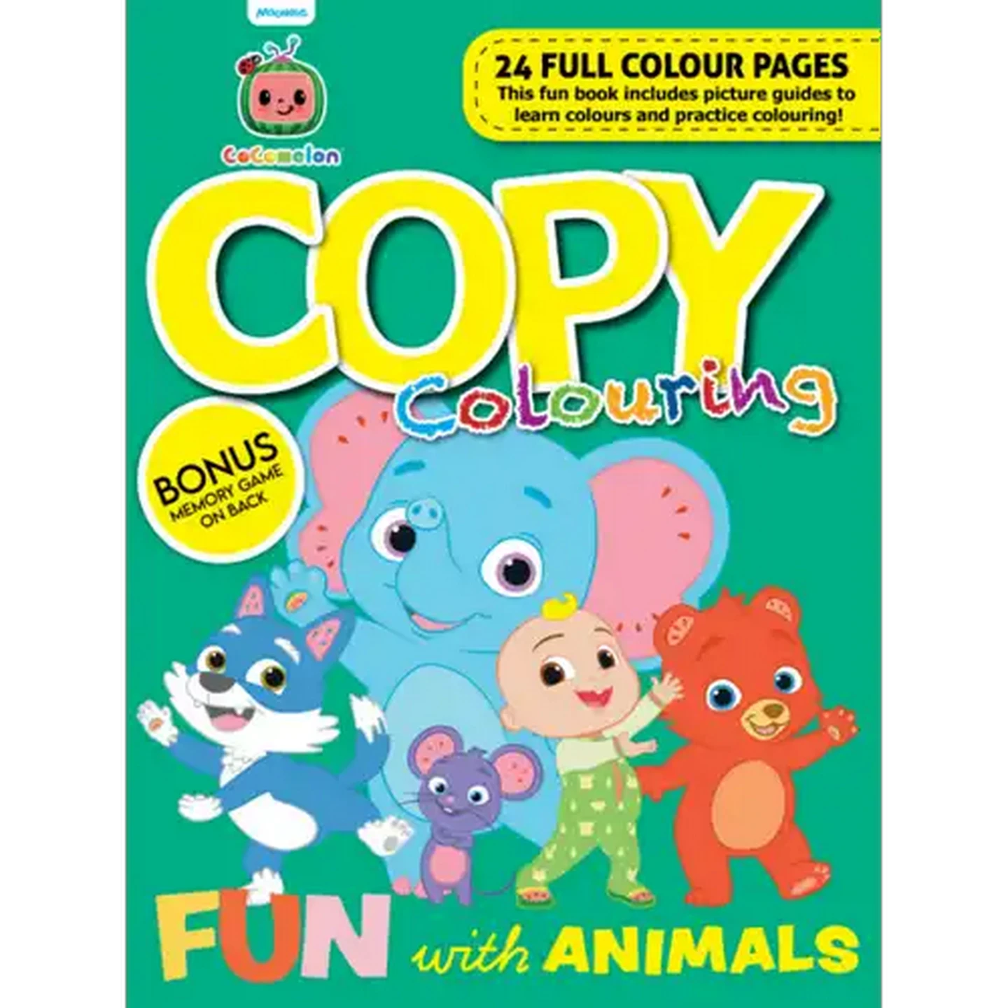 Image of Cocomelon Copy Colouring Book 24 Pages
