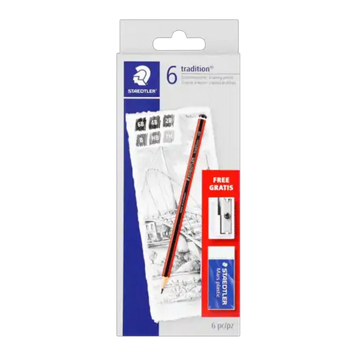 Image of Staedtler Tradition Sketch Set 6 Piece