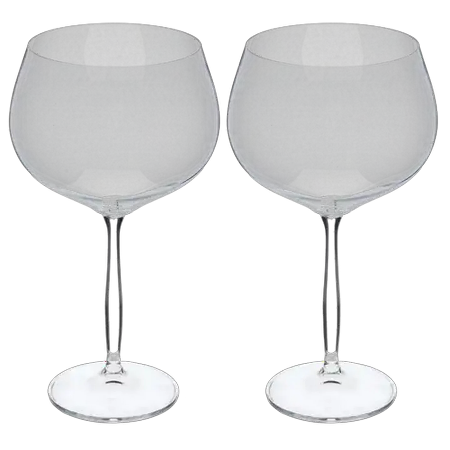 Image of Forage And Feast Lead-Free Crystal Gin Glasses 2-Pack