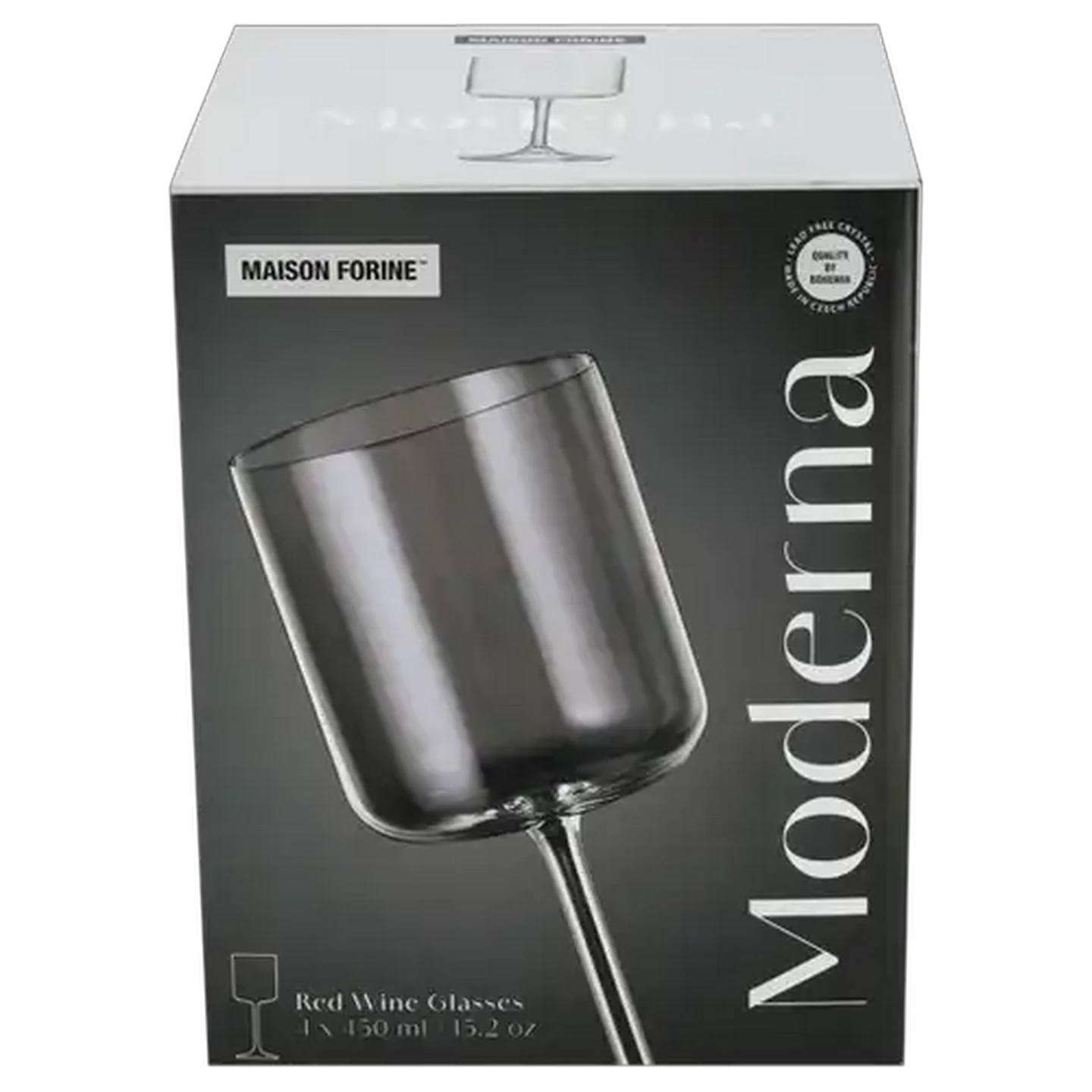 Image of Maison Forine Moderna Red Wine Glasses 4 Piece Set