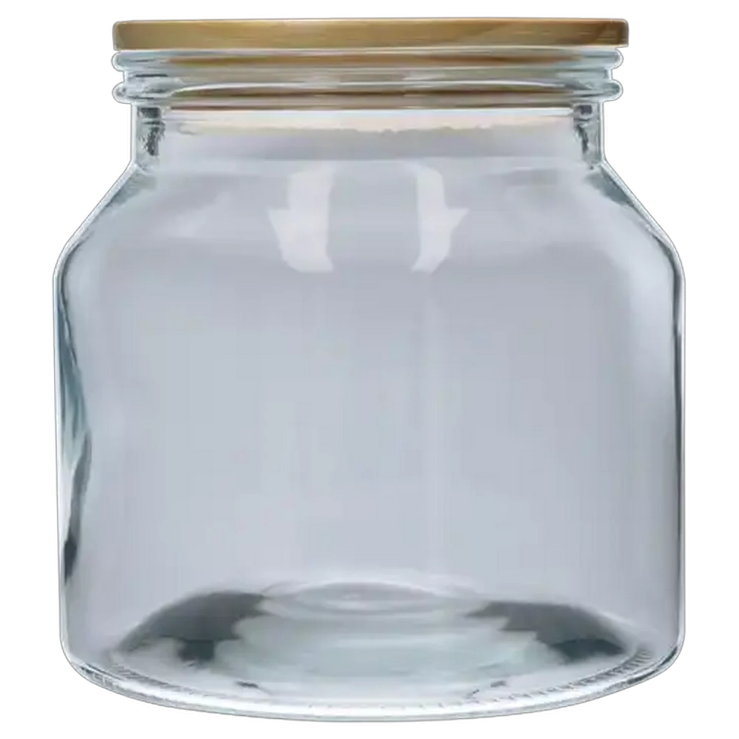 Image of Glass Canister with Acacia Lid 2.3L