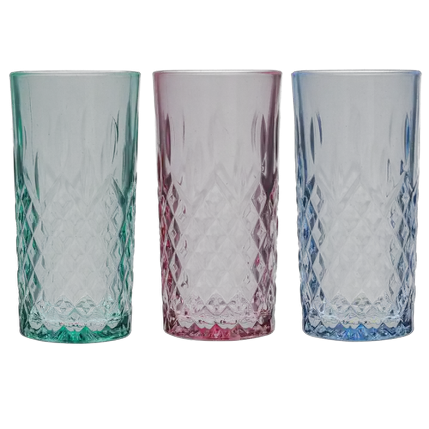 Image of LAV Coral Odin Hiball Glass 3 Piece Set