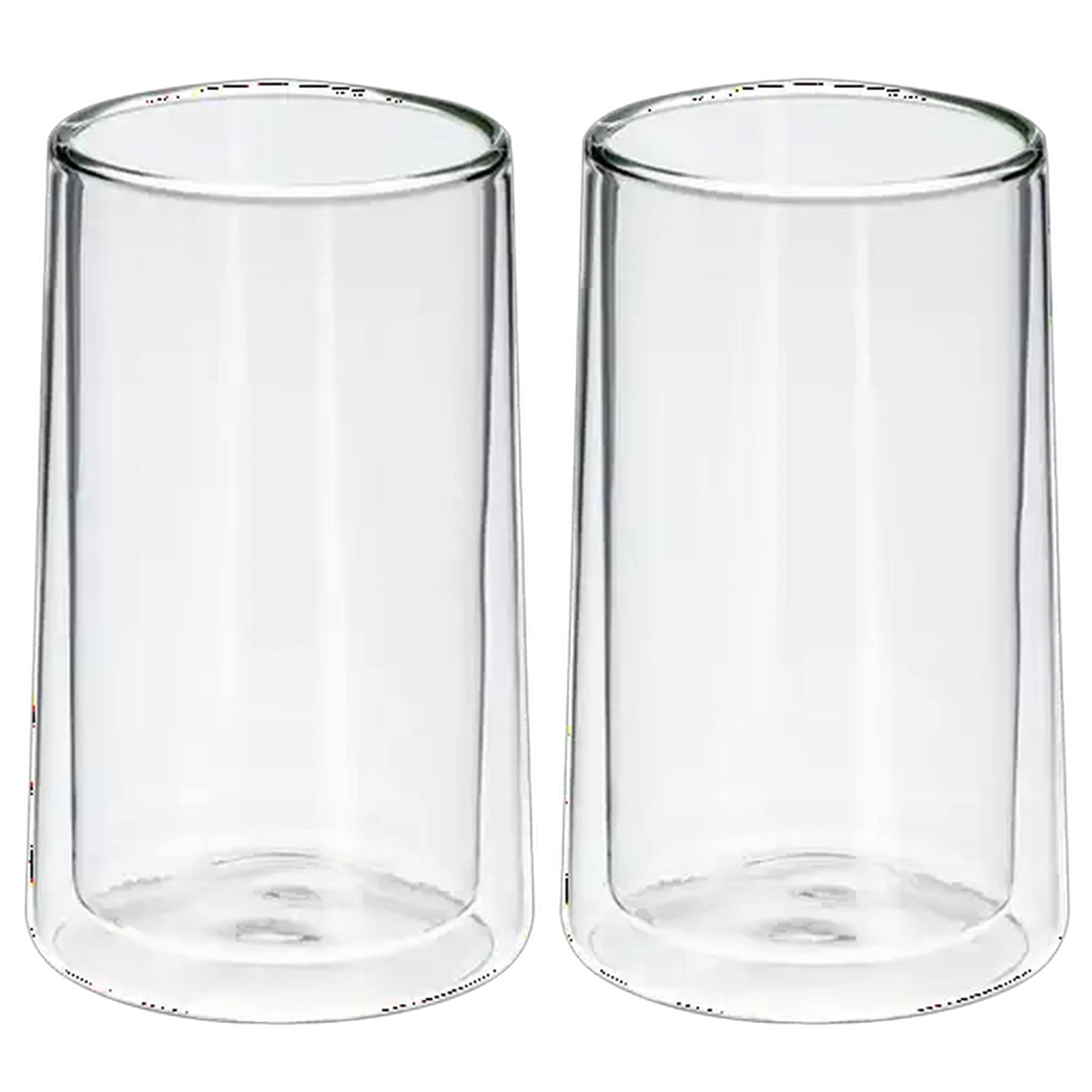 Image of Home Discovery Double Wall Glass Arista Hi Ball 350ml 2-Pack