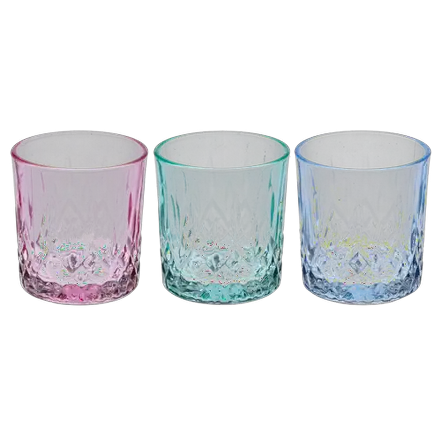 Image of LAV Odin Coral Whiskey Glass 3 Piece Set
