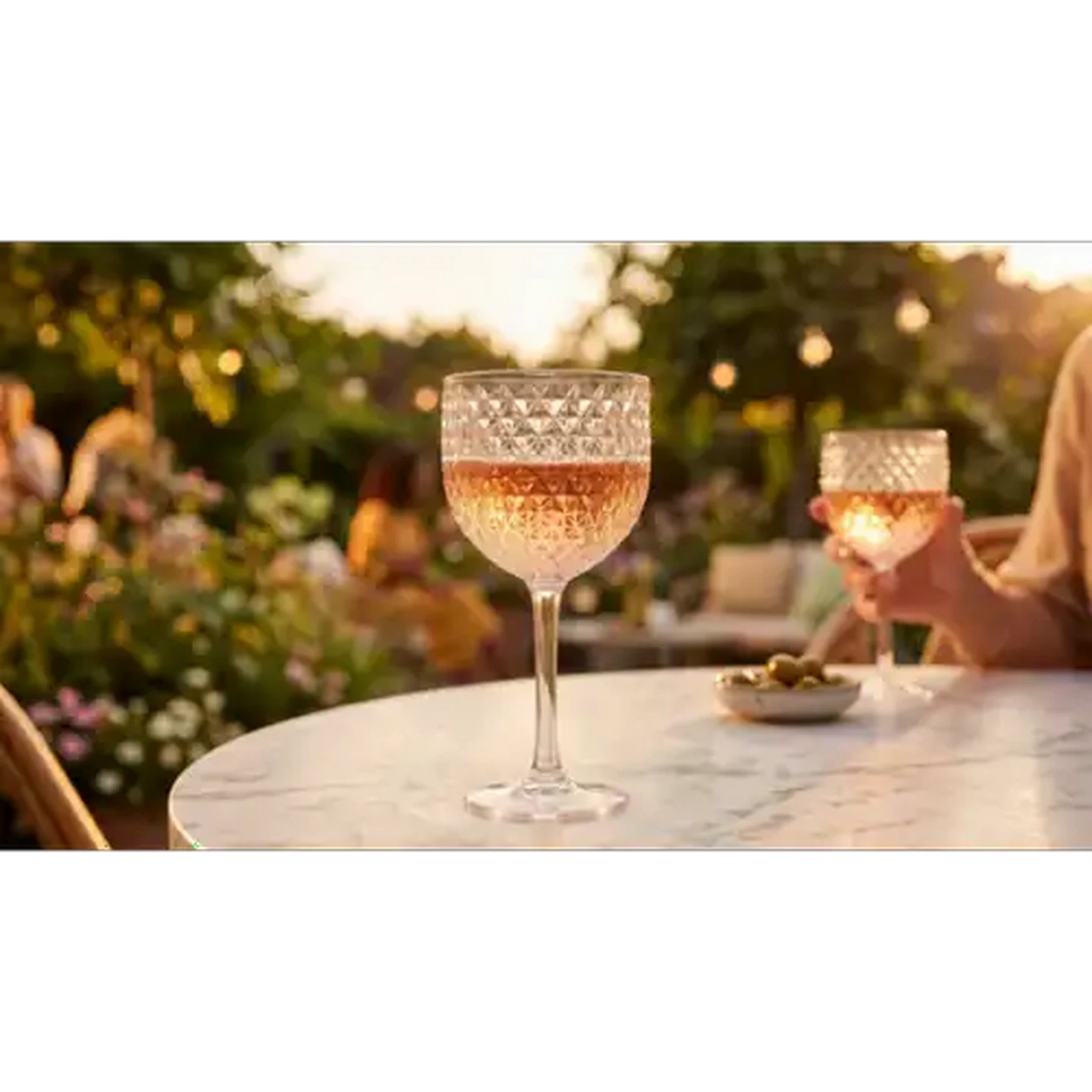 Image of Diamond Wine Goblet 520ml