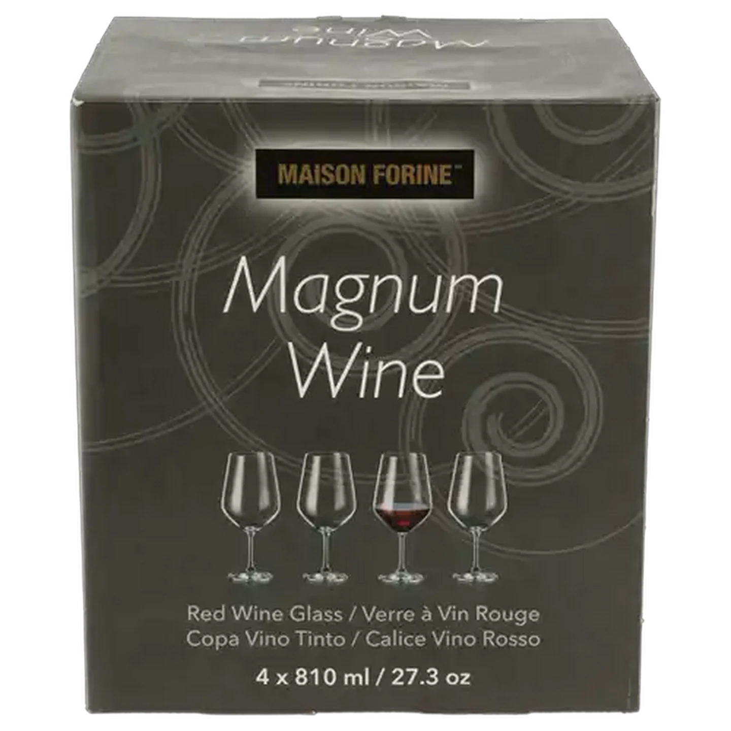 Image of Maison Forine Magnum Red Wine Glasses 4 Piece Set