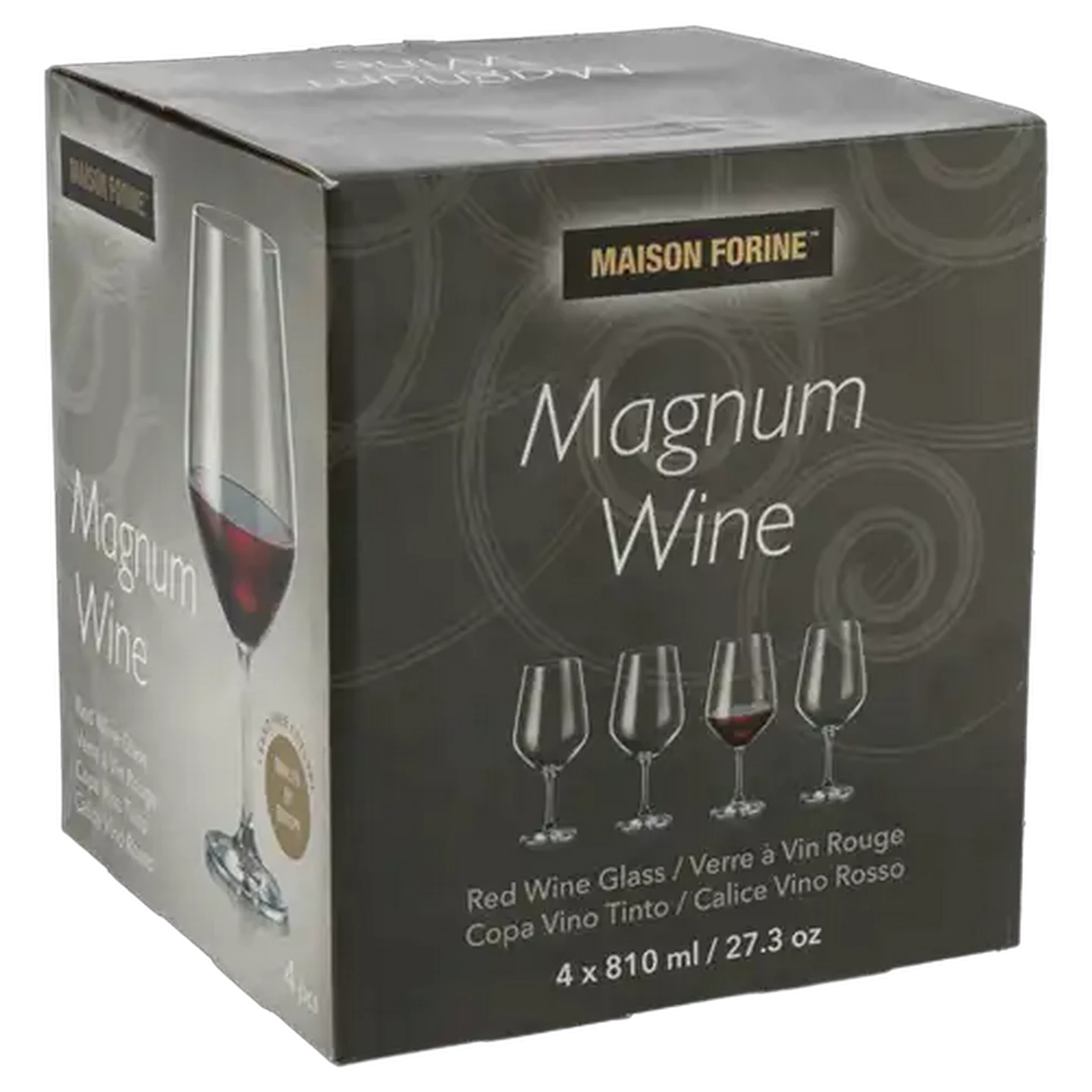 Image of Maison Forine Magnum Red Wine Glasses 4 Piece Set